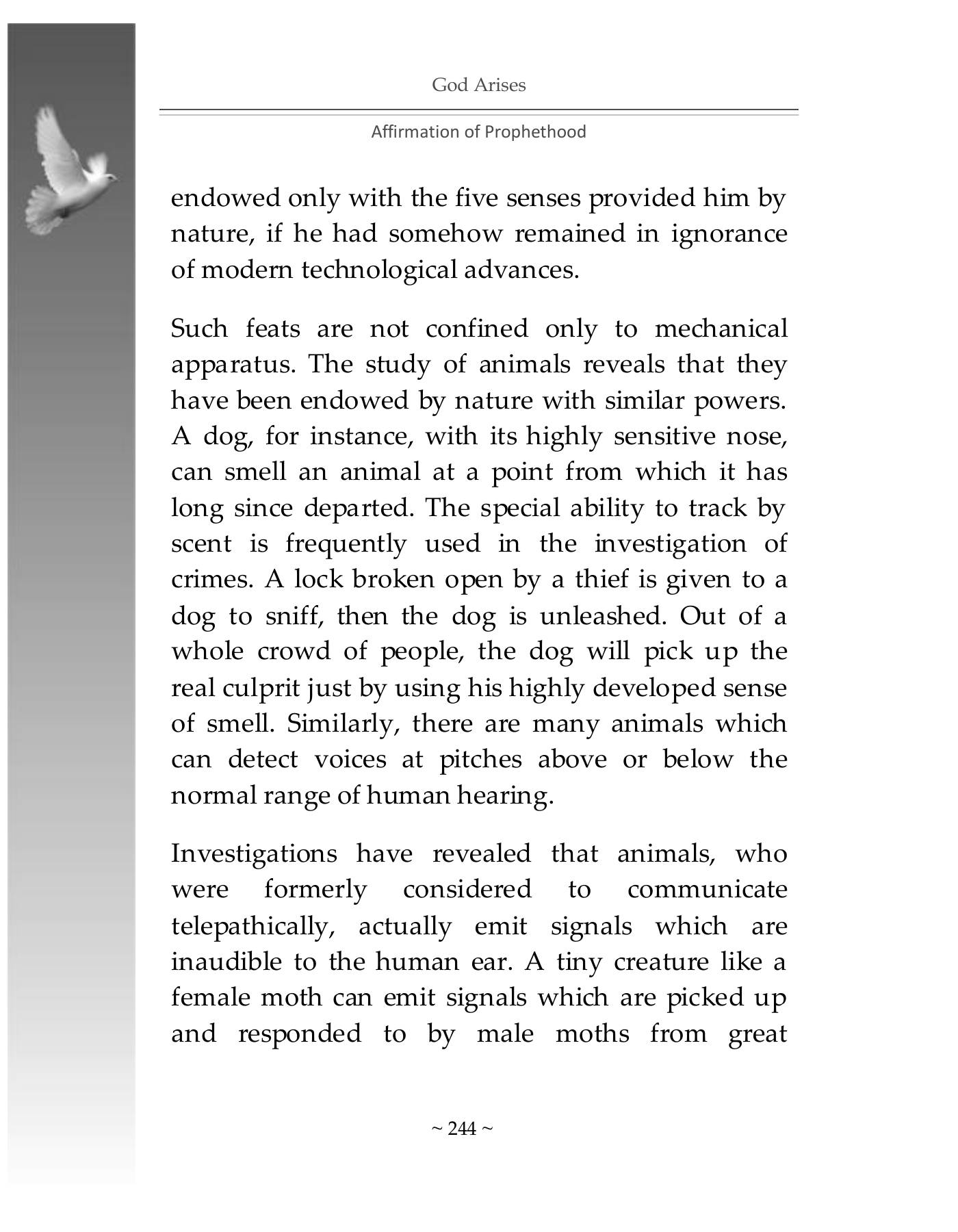 The printed page