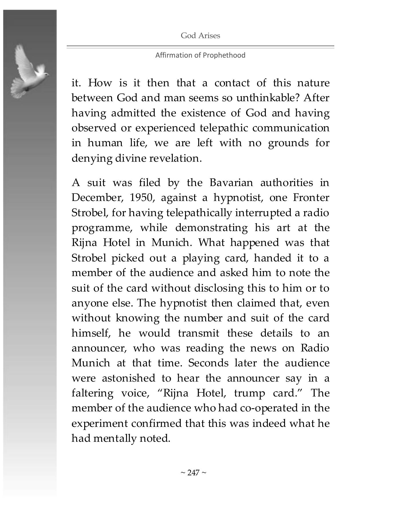 The printed page