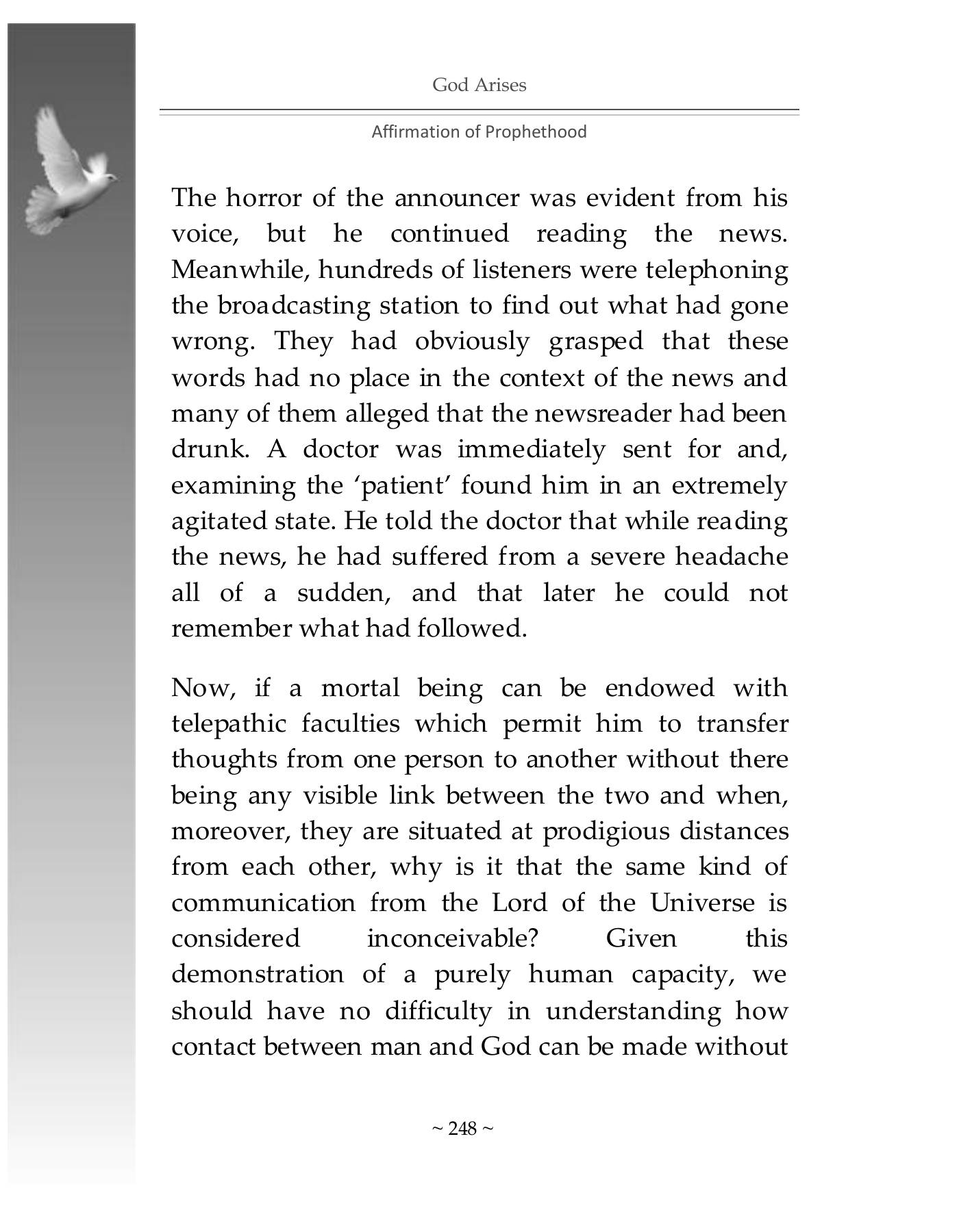 The printed page