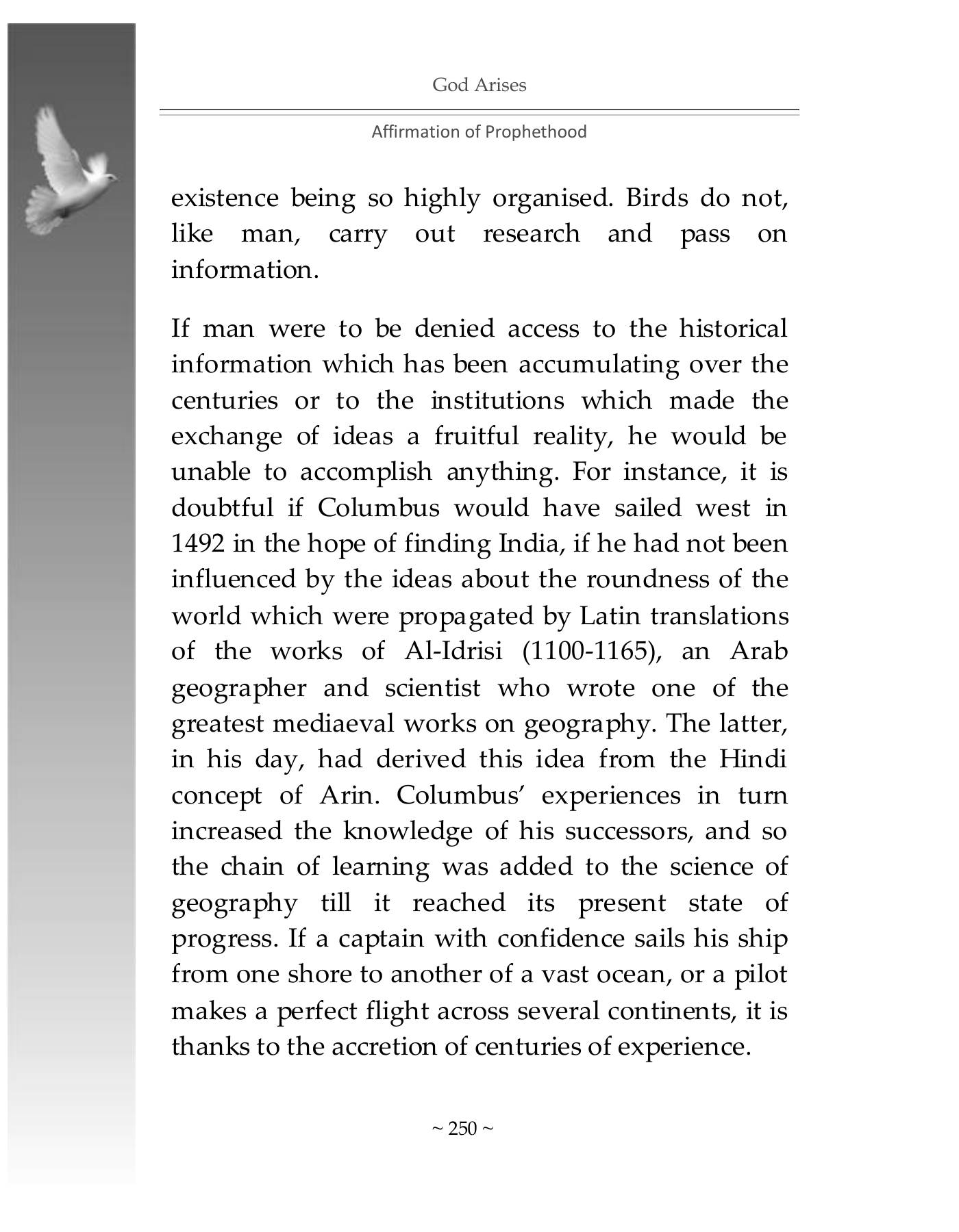 The printed page