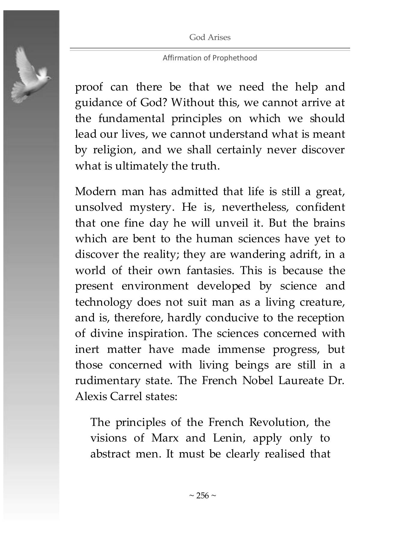 The printed page