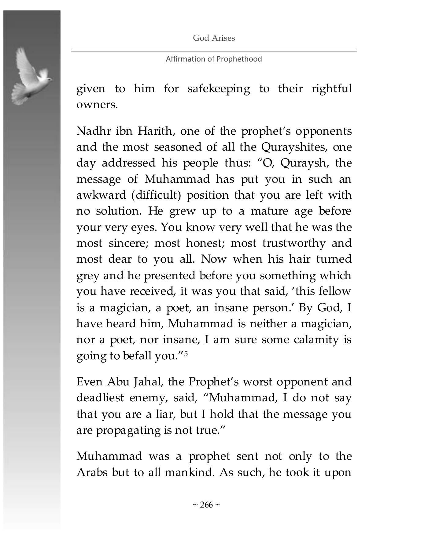 The printed page