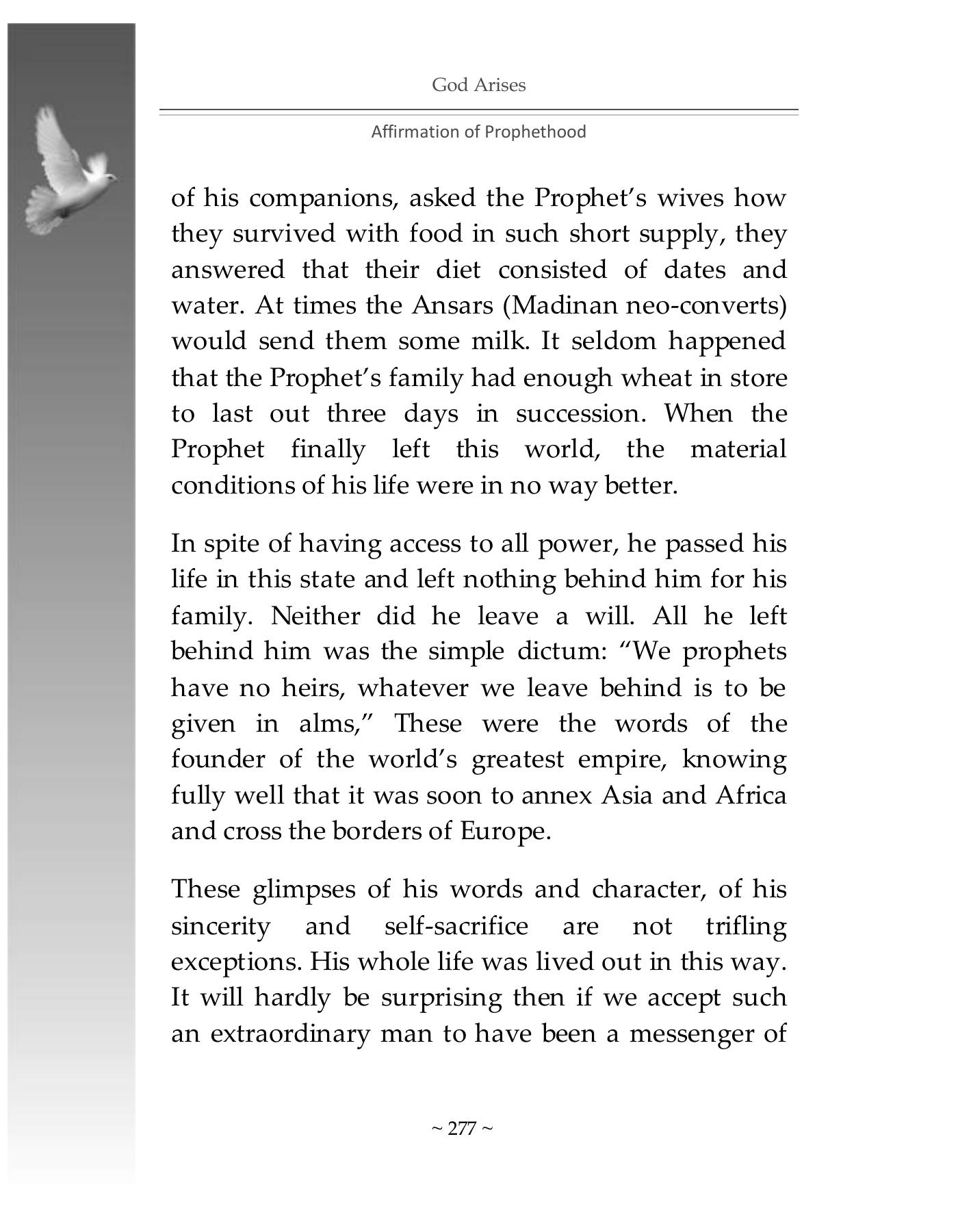 The printed page