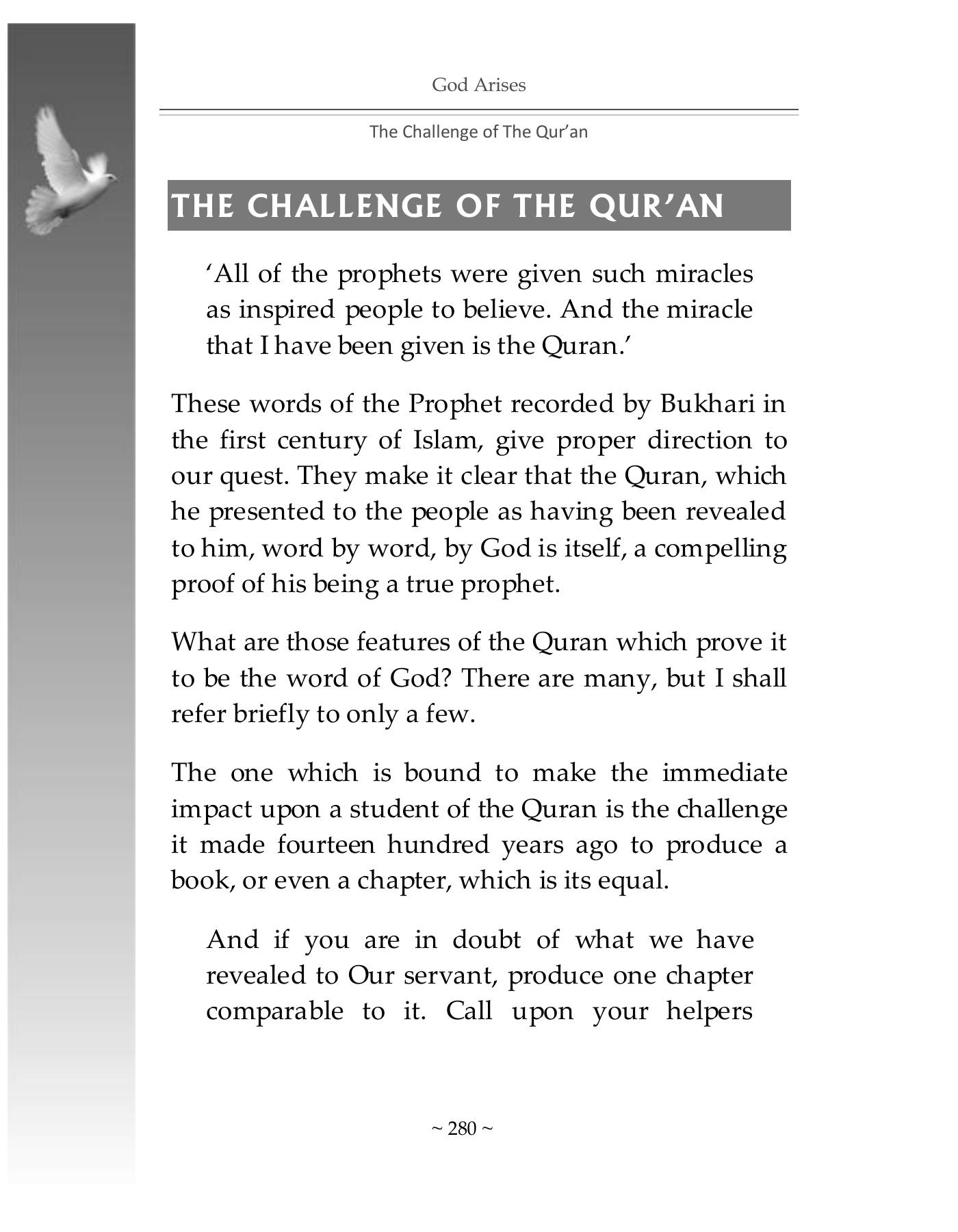The printed page