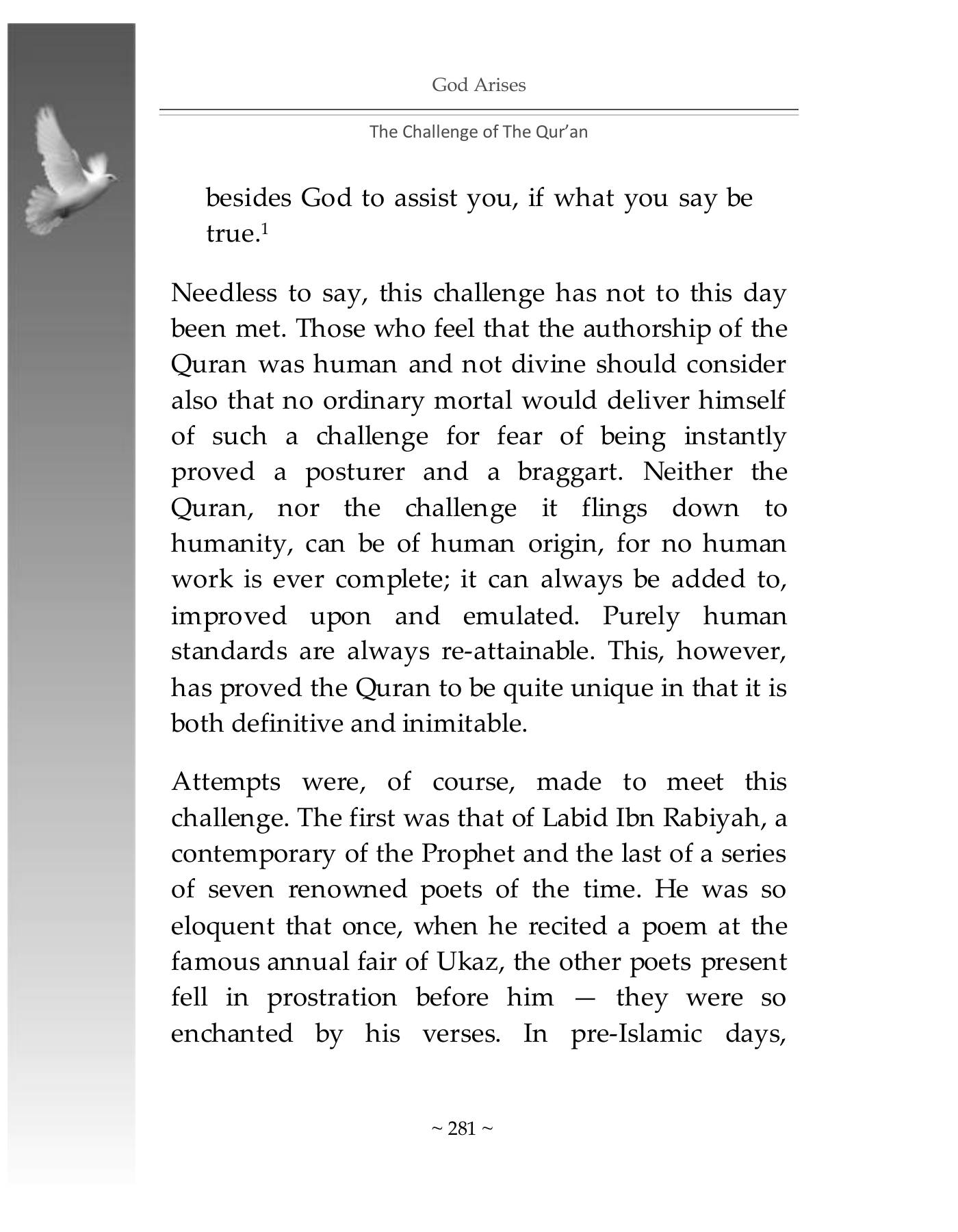 The printed page