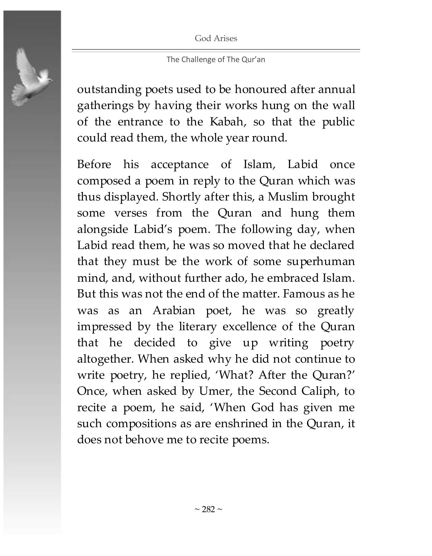 The printed page