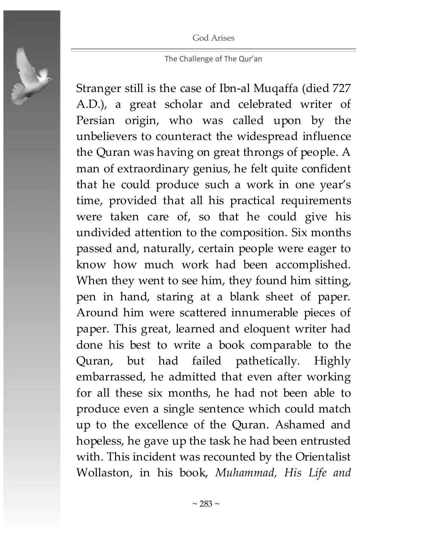 The printed page