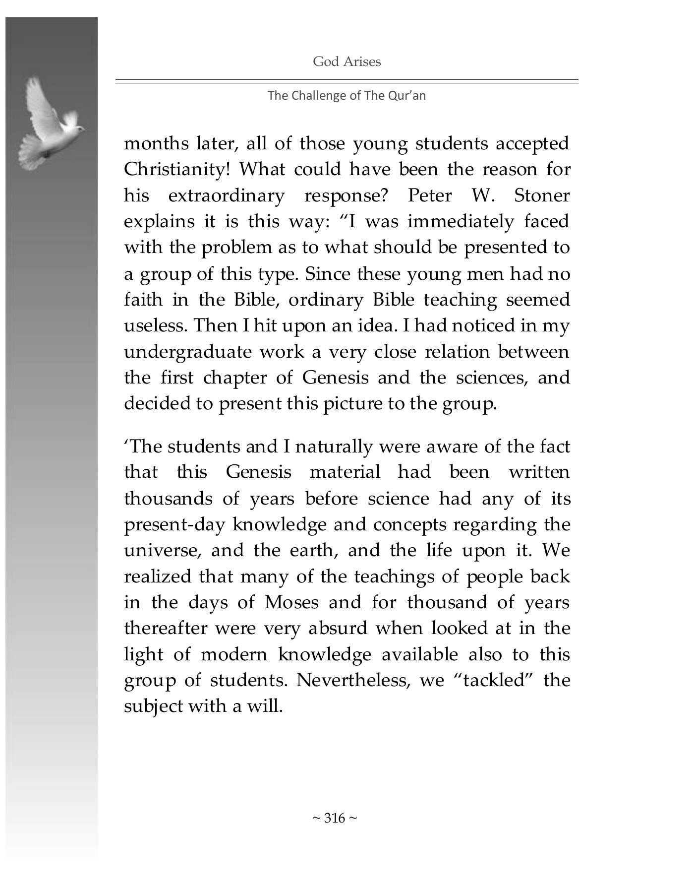 The printed page