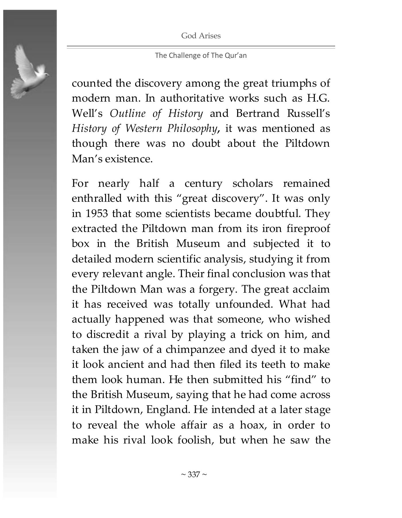 The printed page