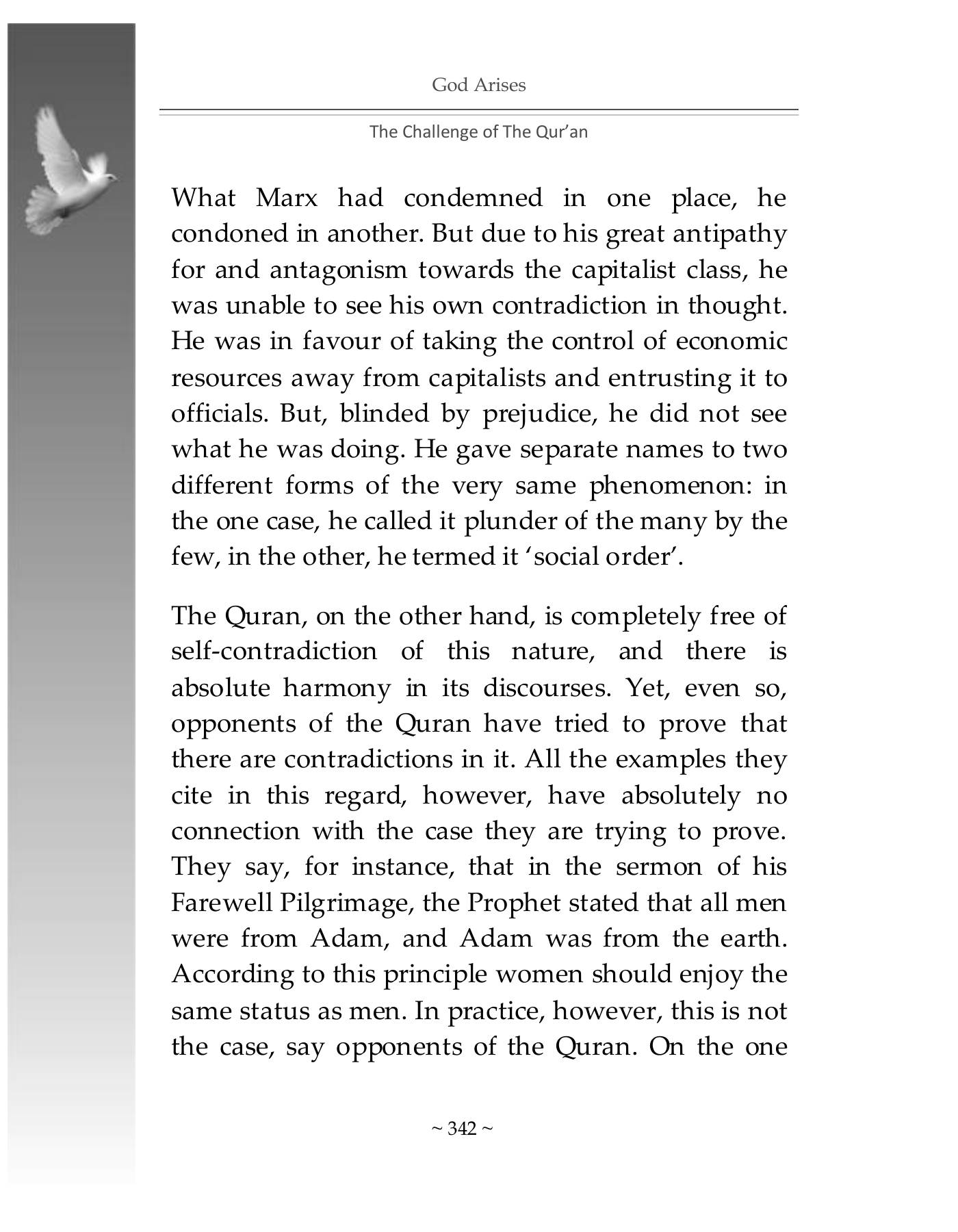 The printed page
