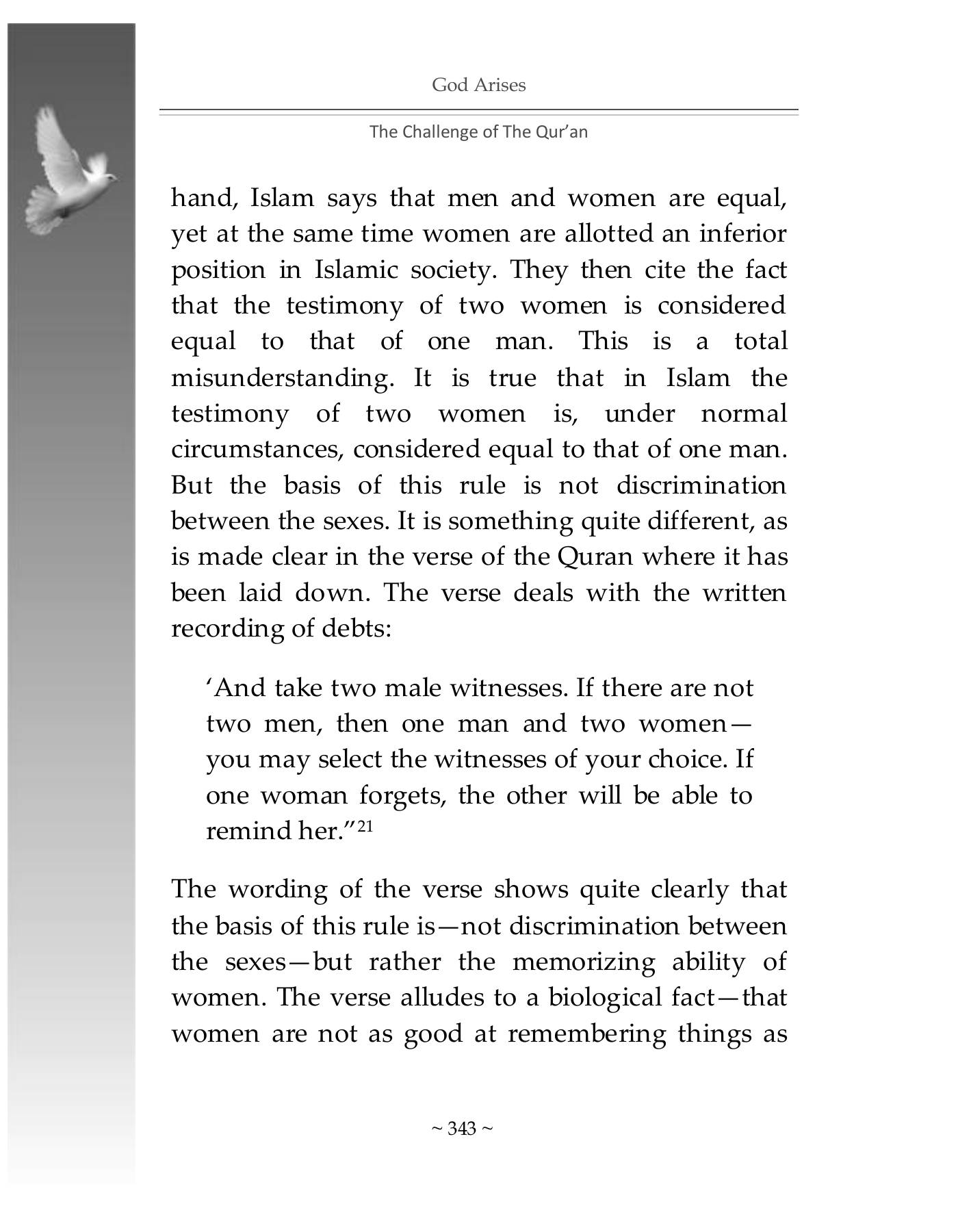 The printed page