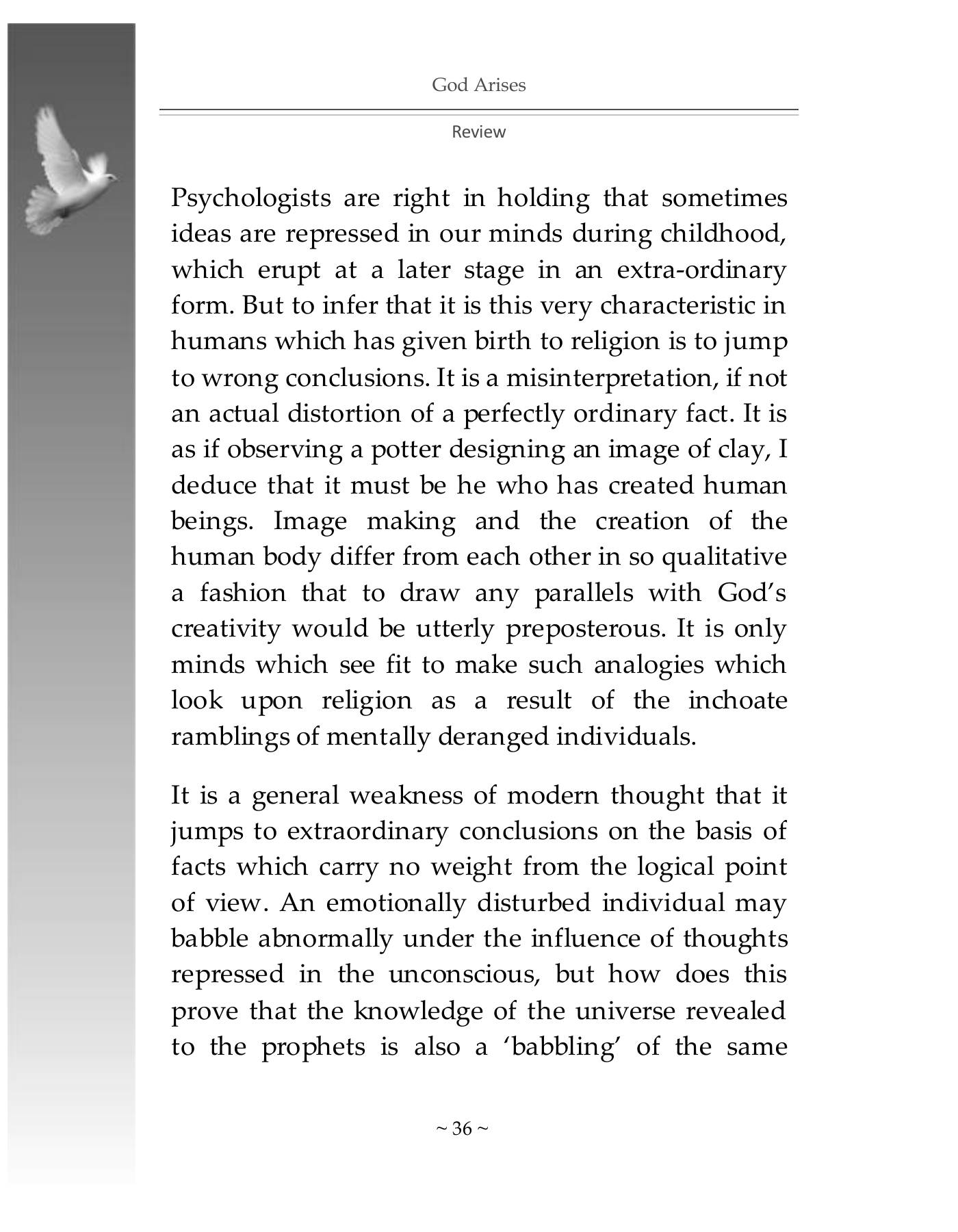 The printed page