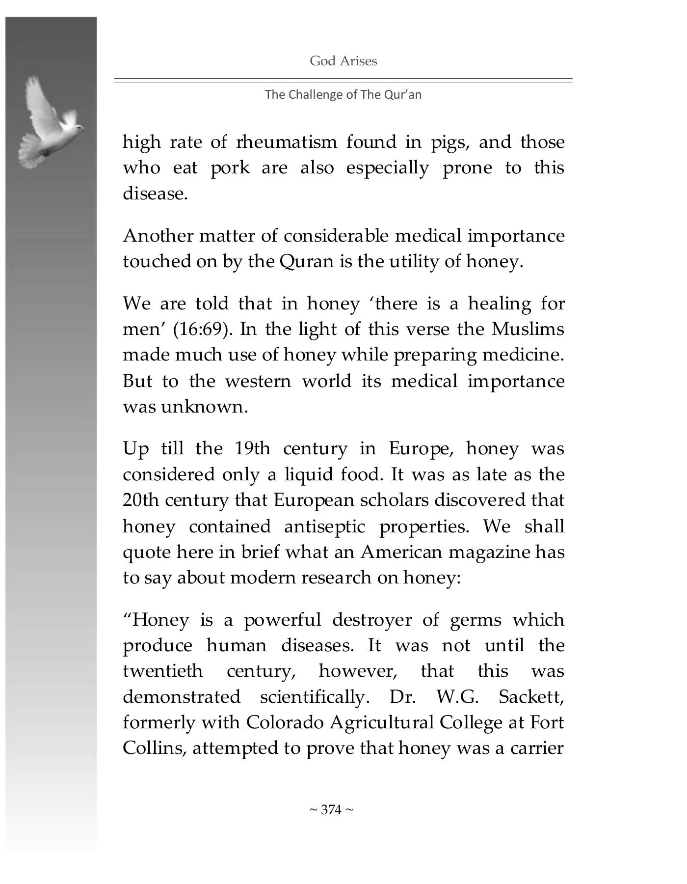 The printed page