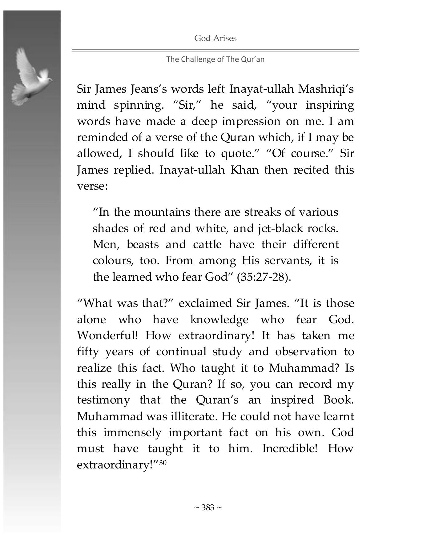 The printed page