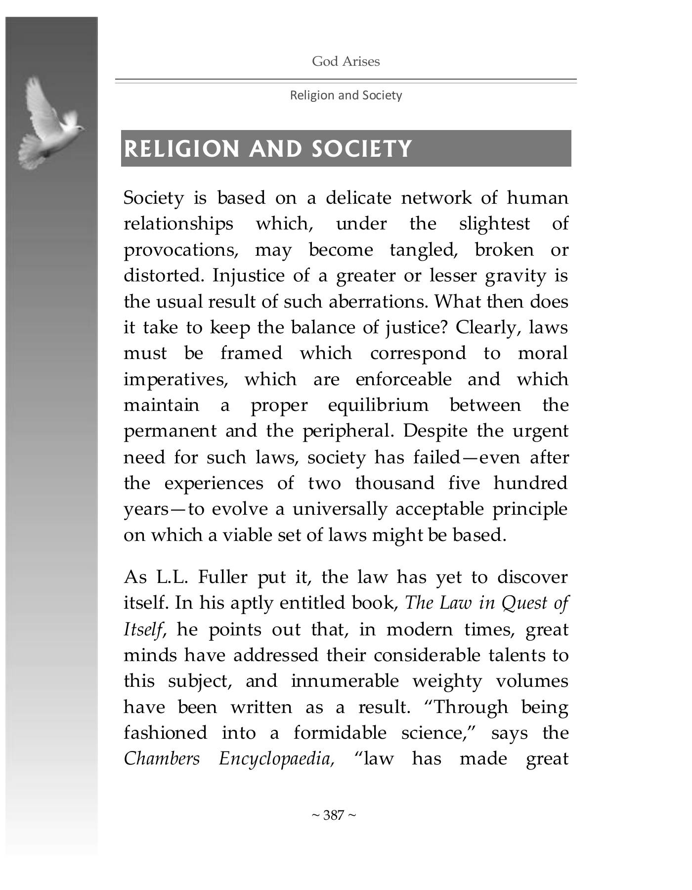 The printed page