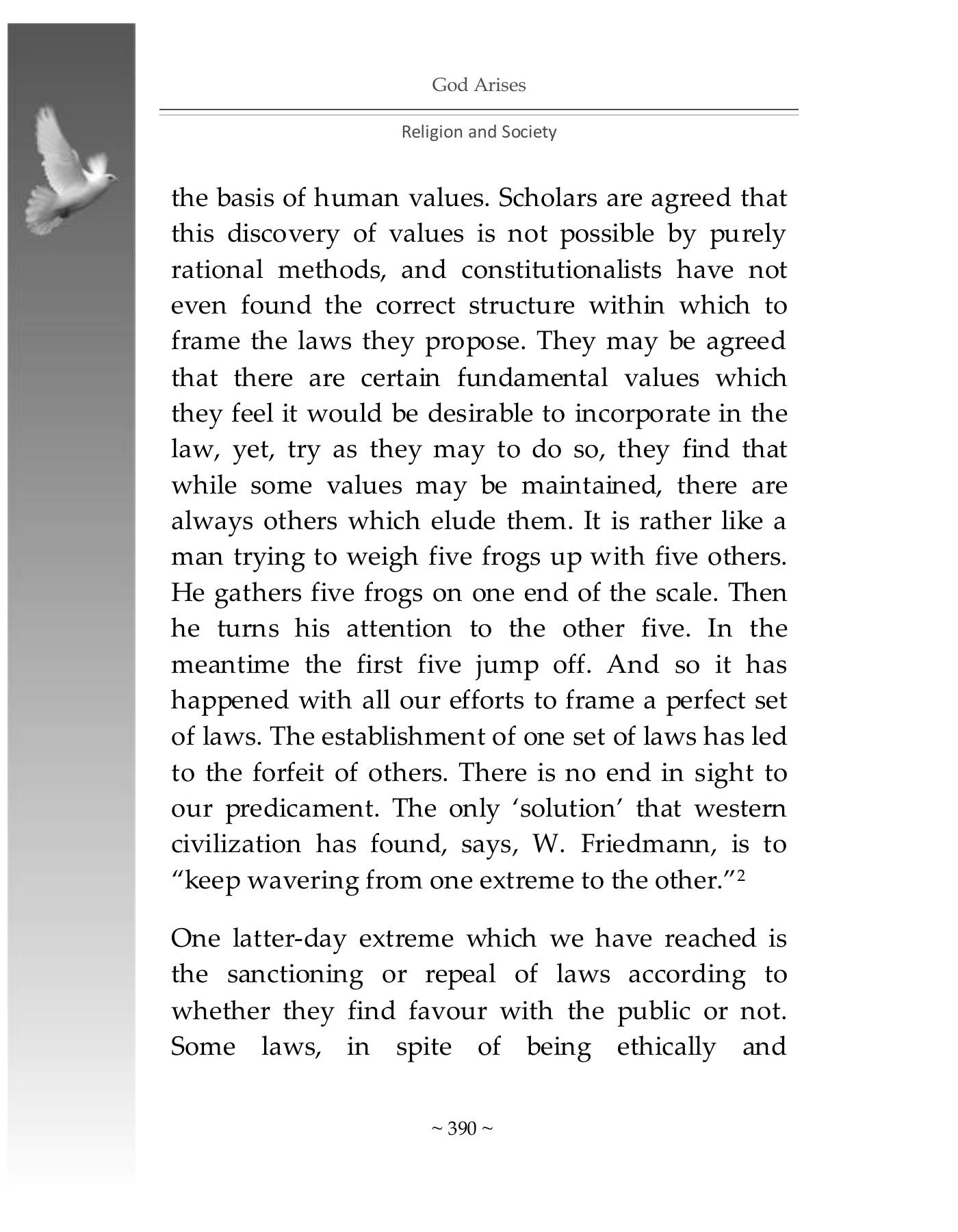 The printed page