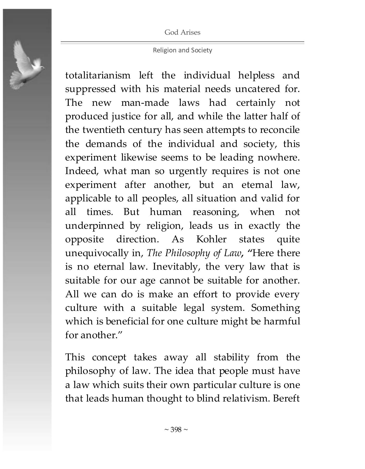 The printed page