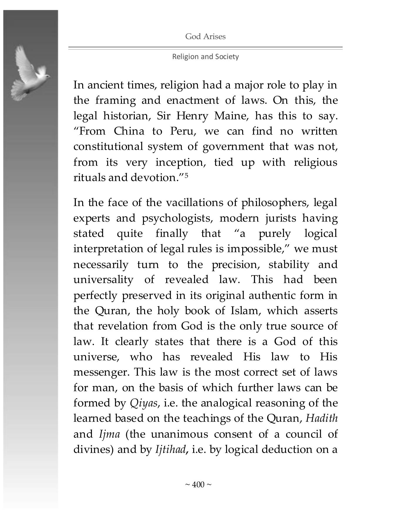 The printed page