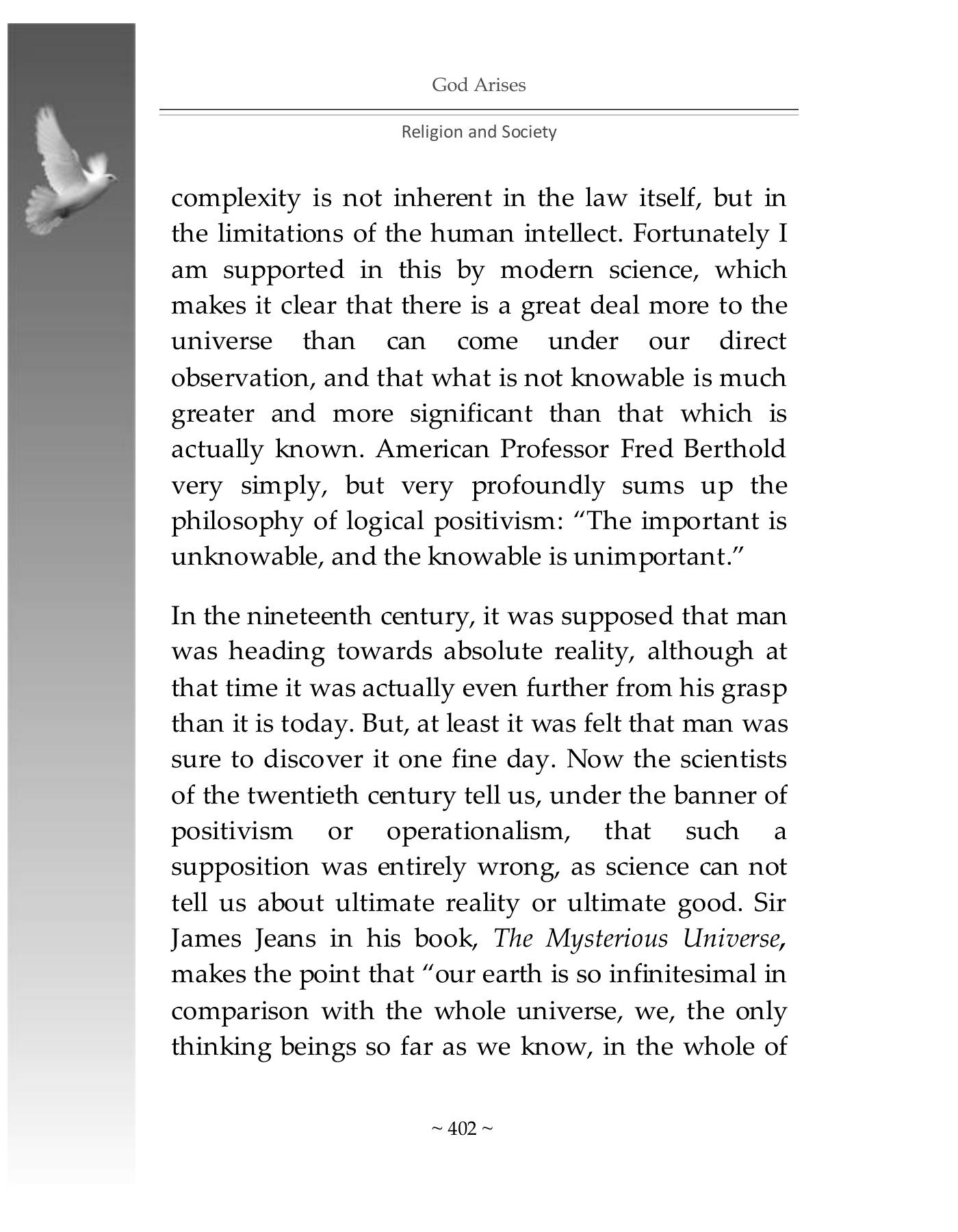 The printed page
