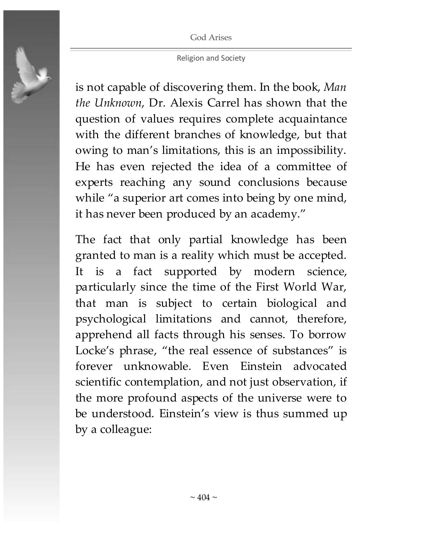 The printed page