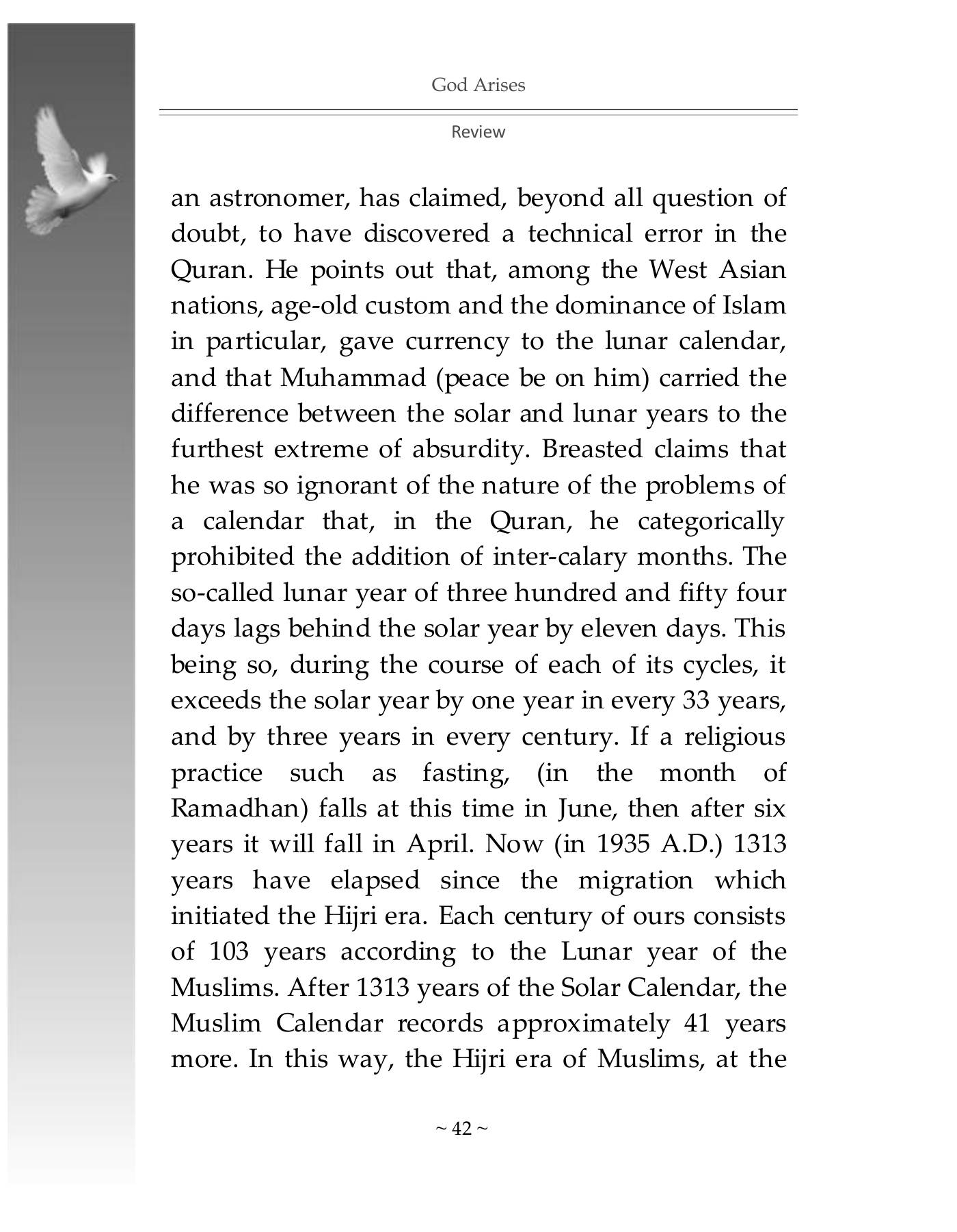The printed page