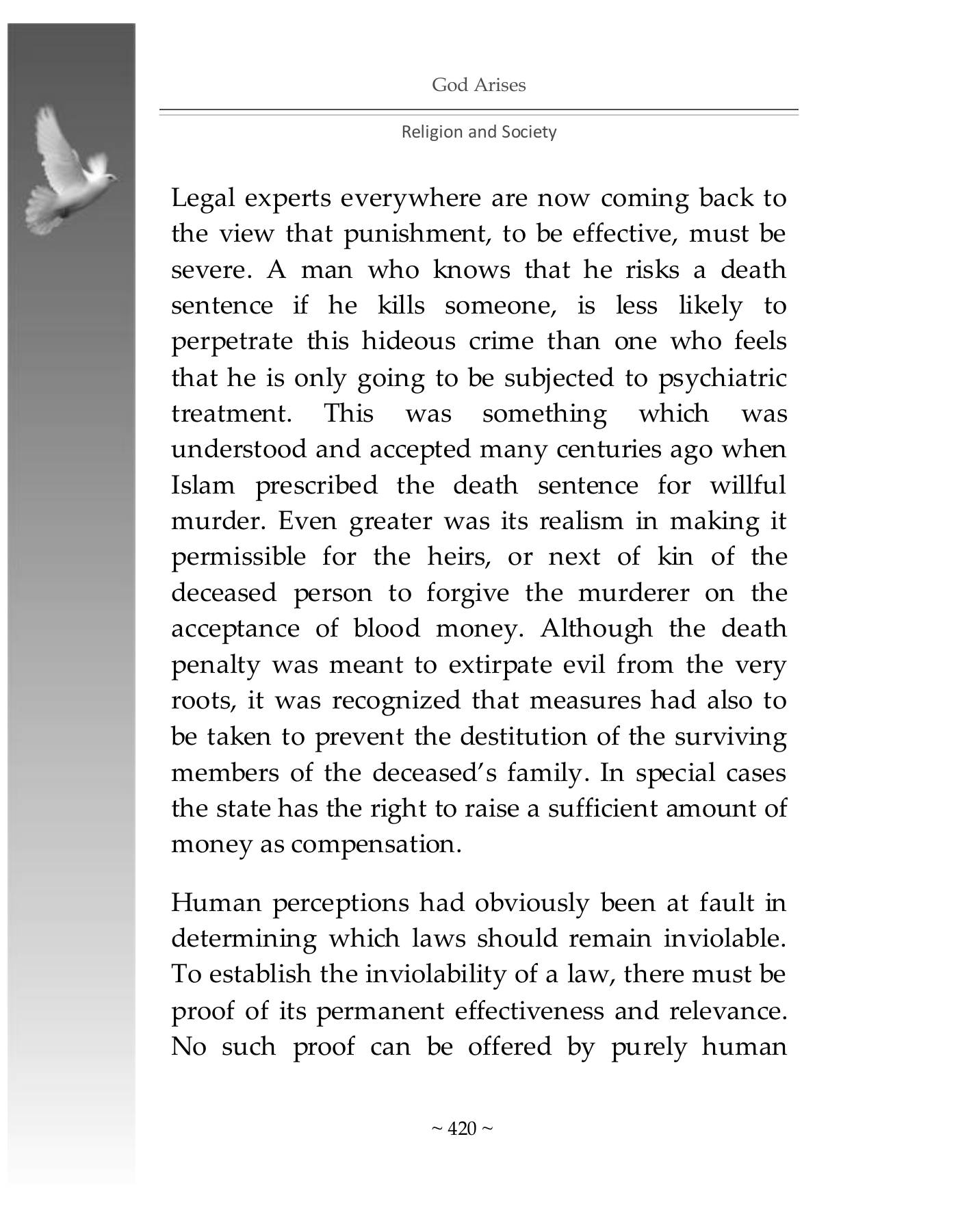 The printed page