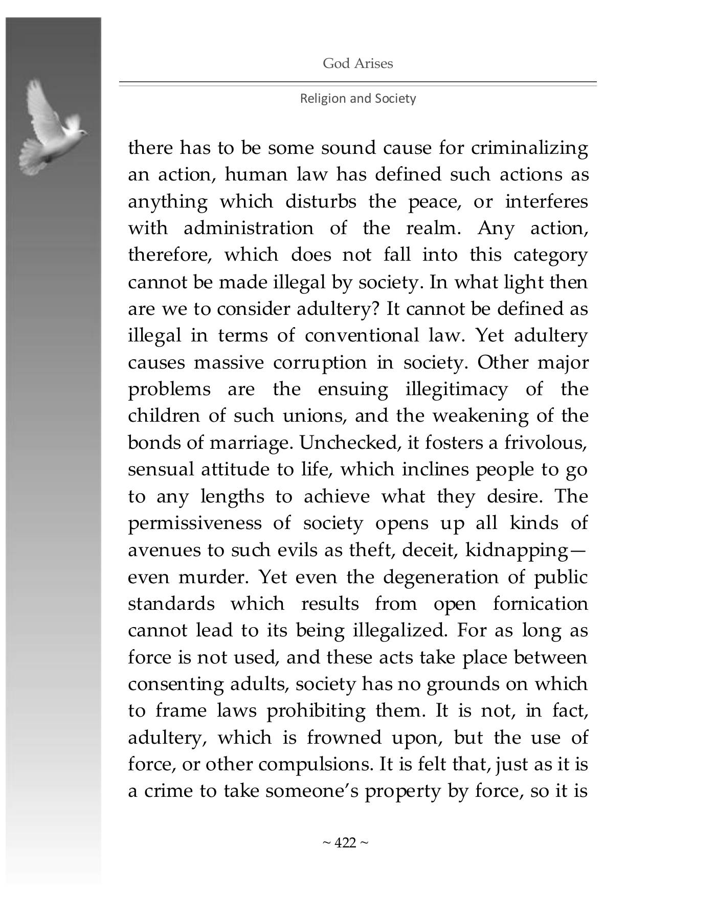 The printed page