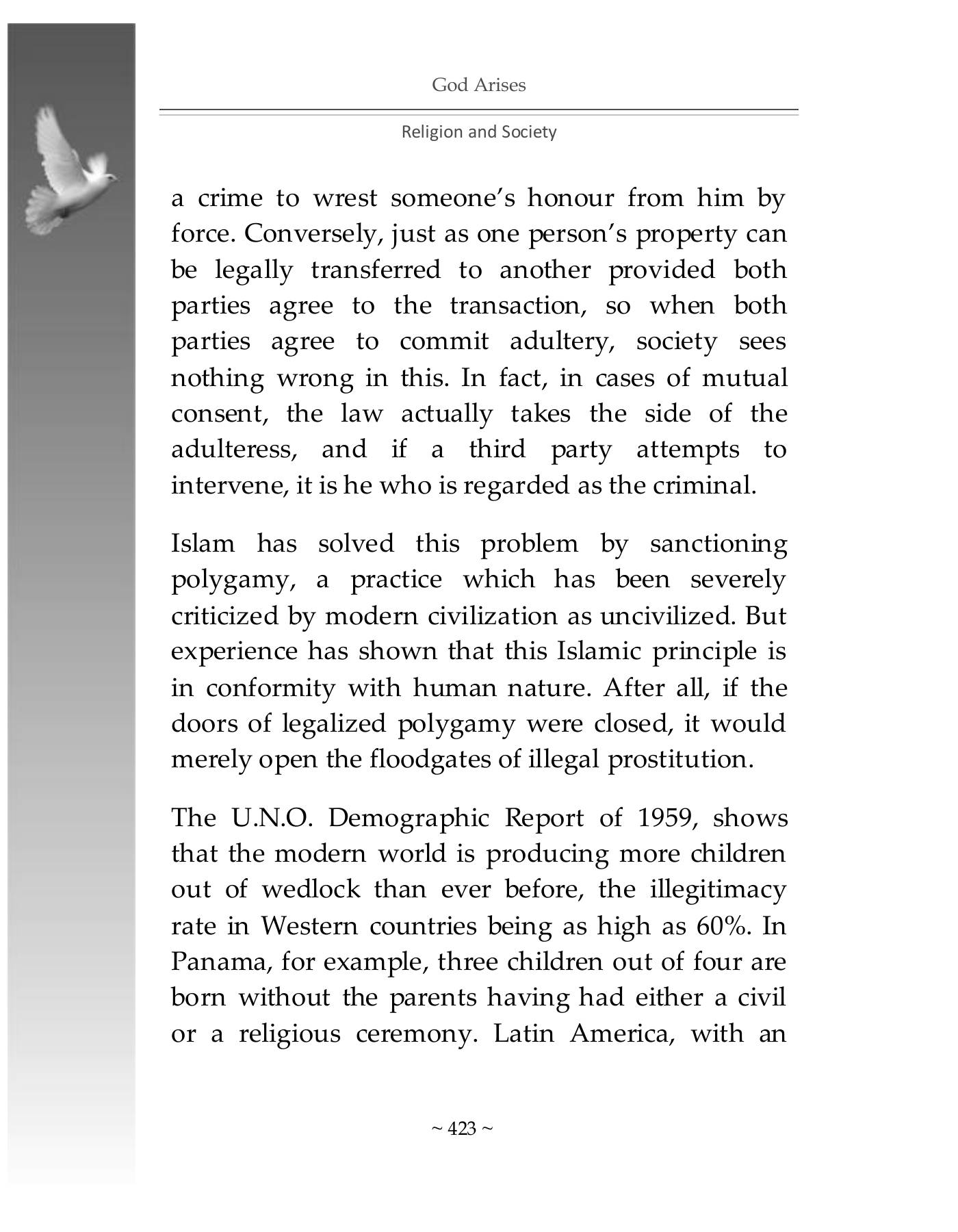 The printed page