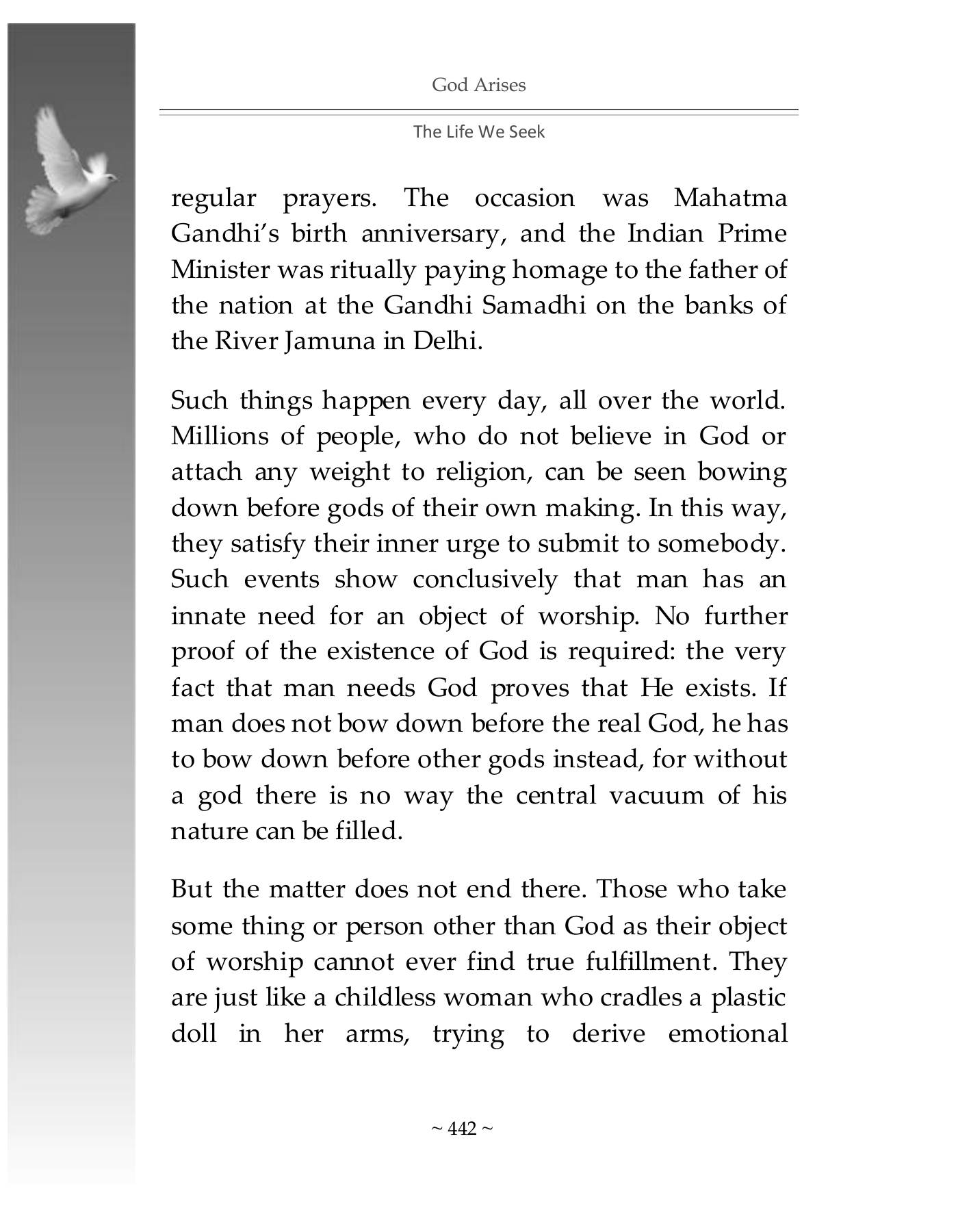 The printed page