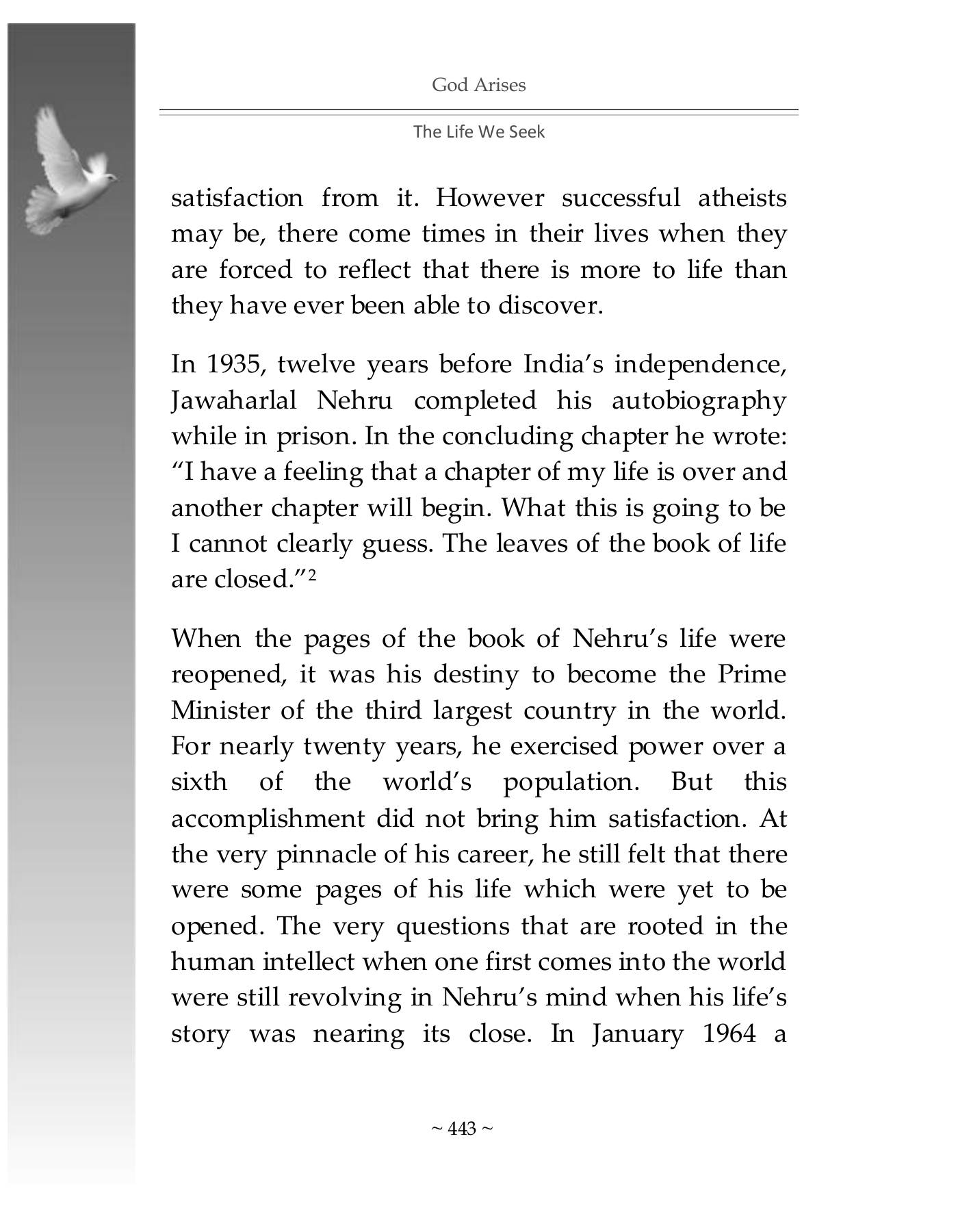 The printed page
