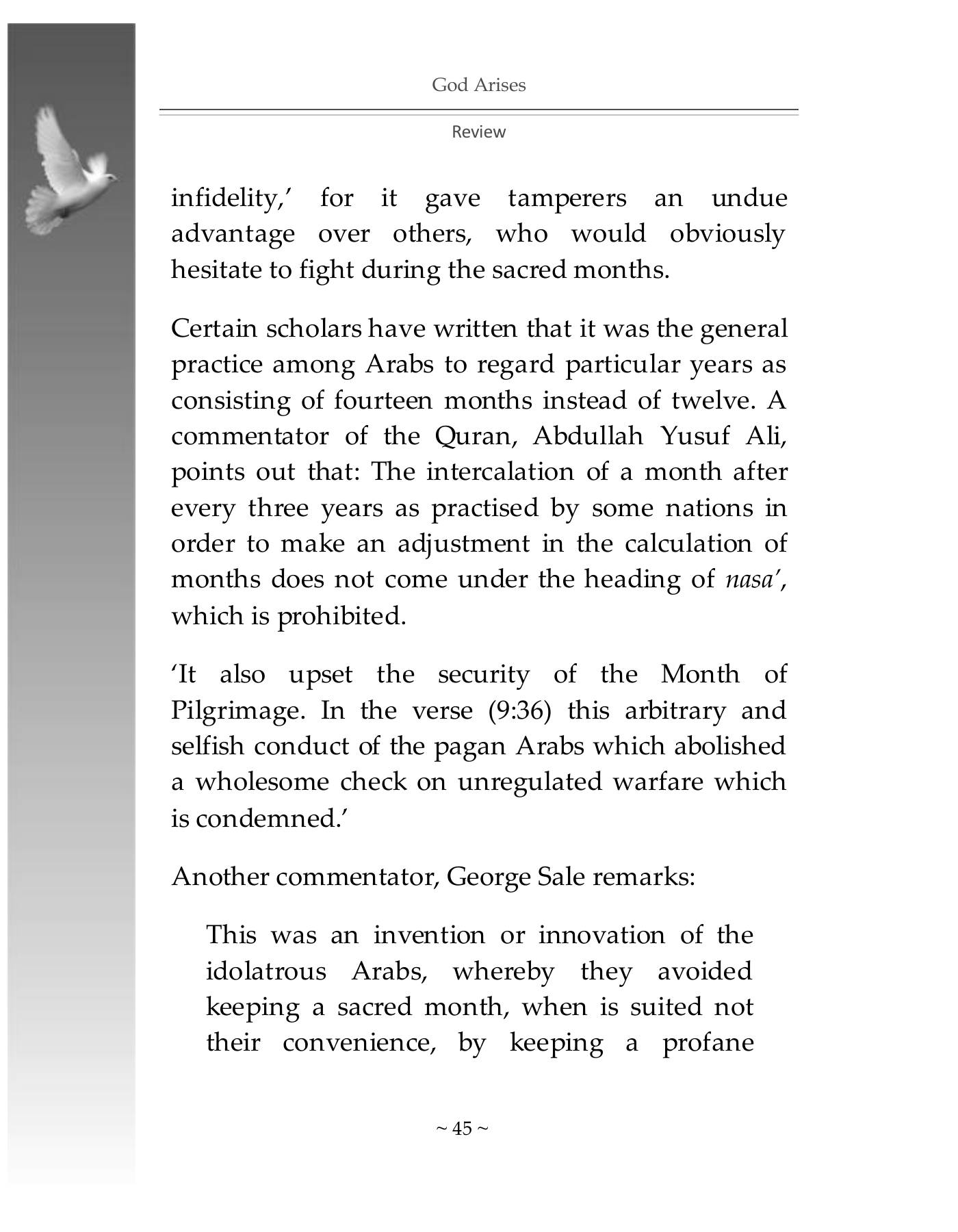 The printed page