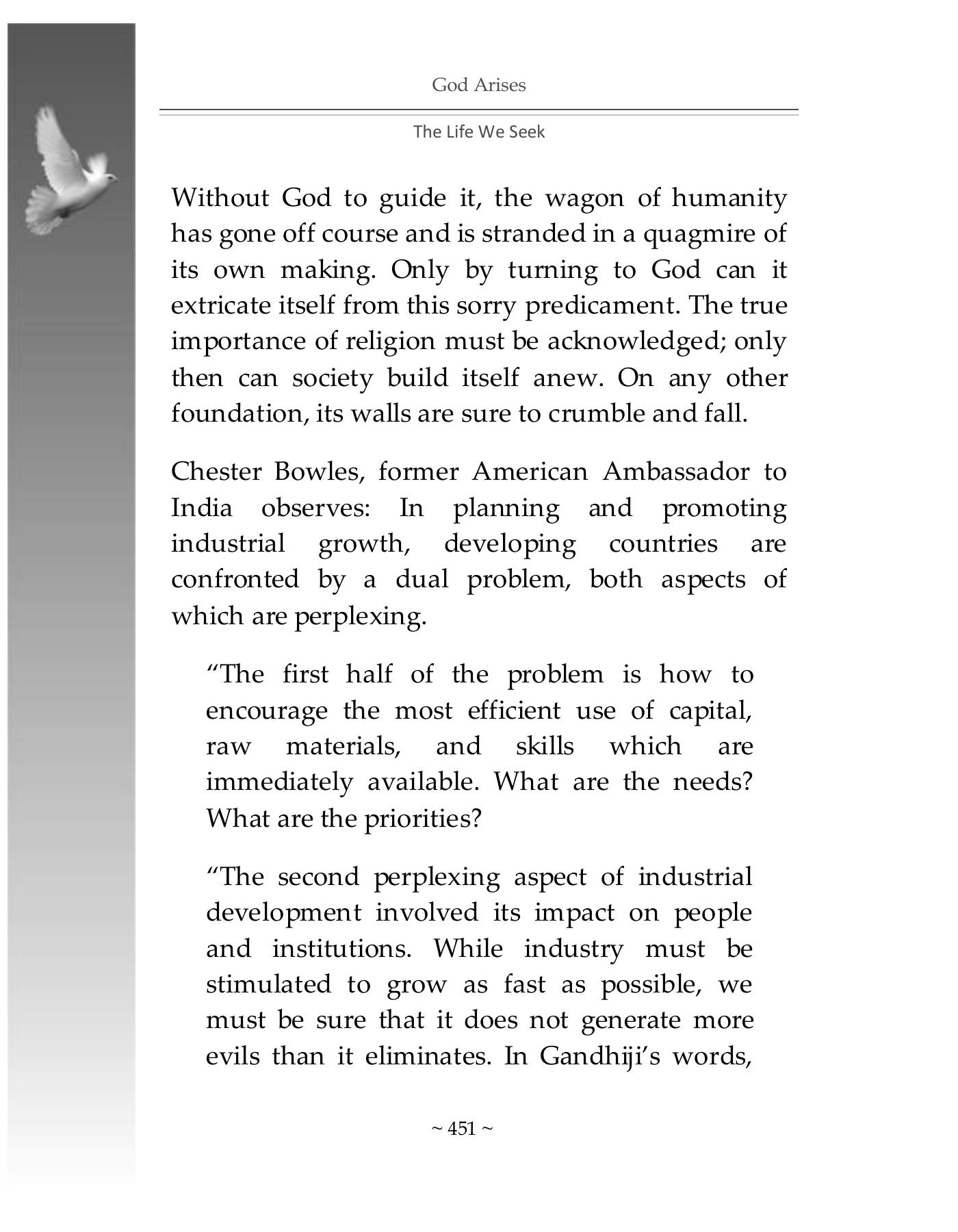 The printed page