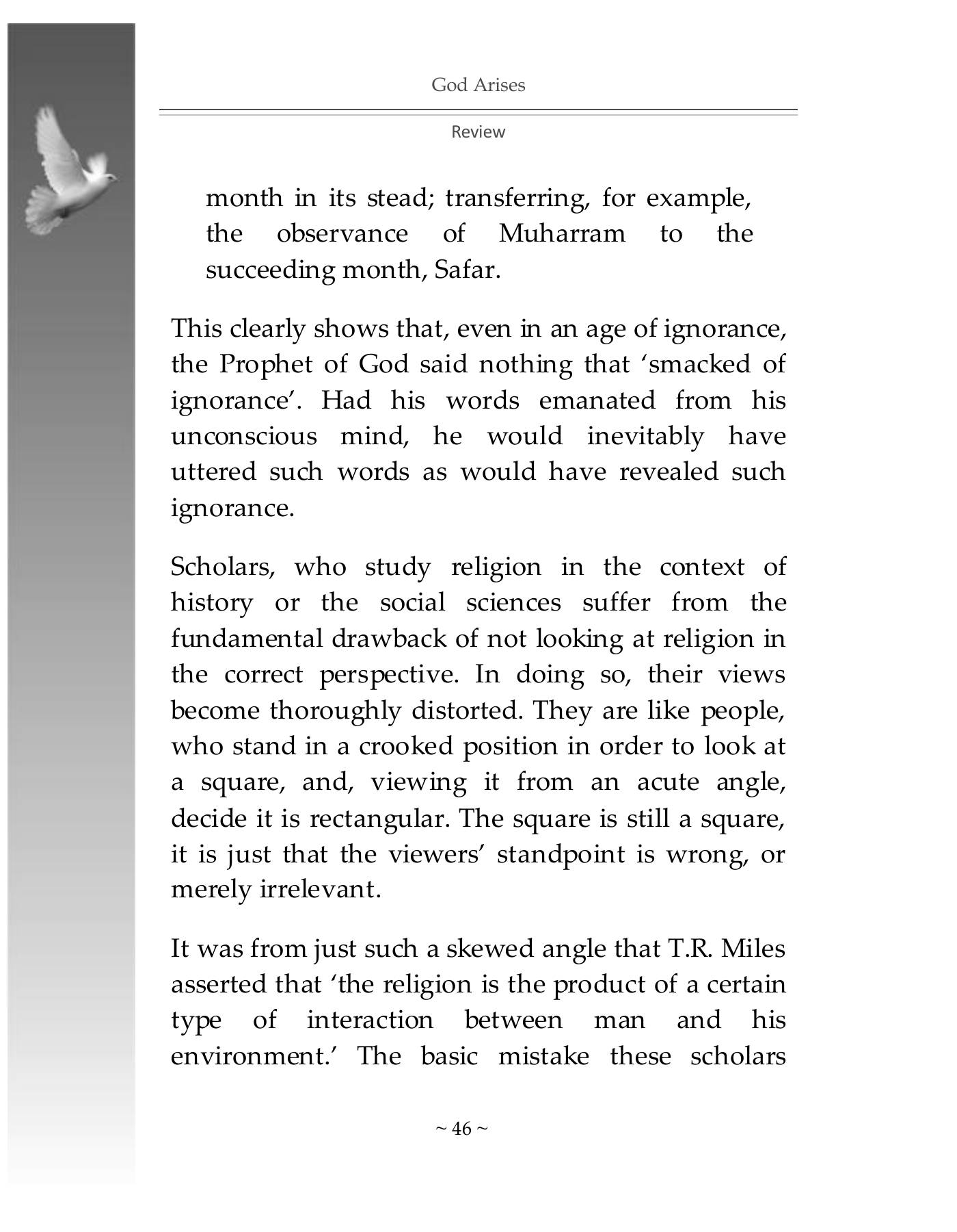 The printed page