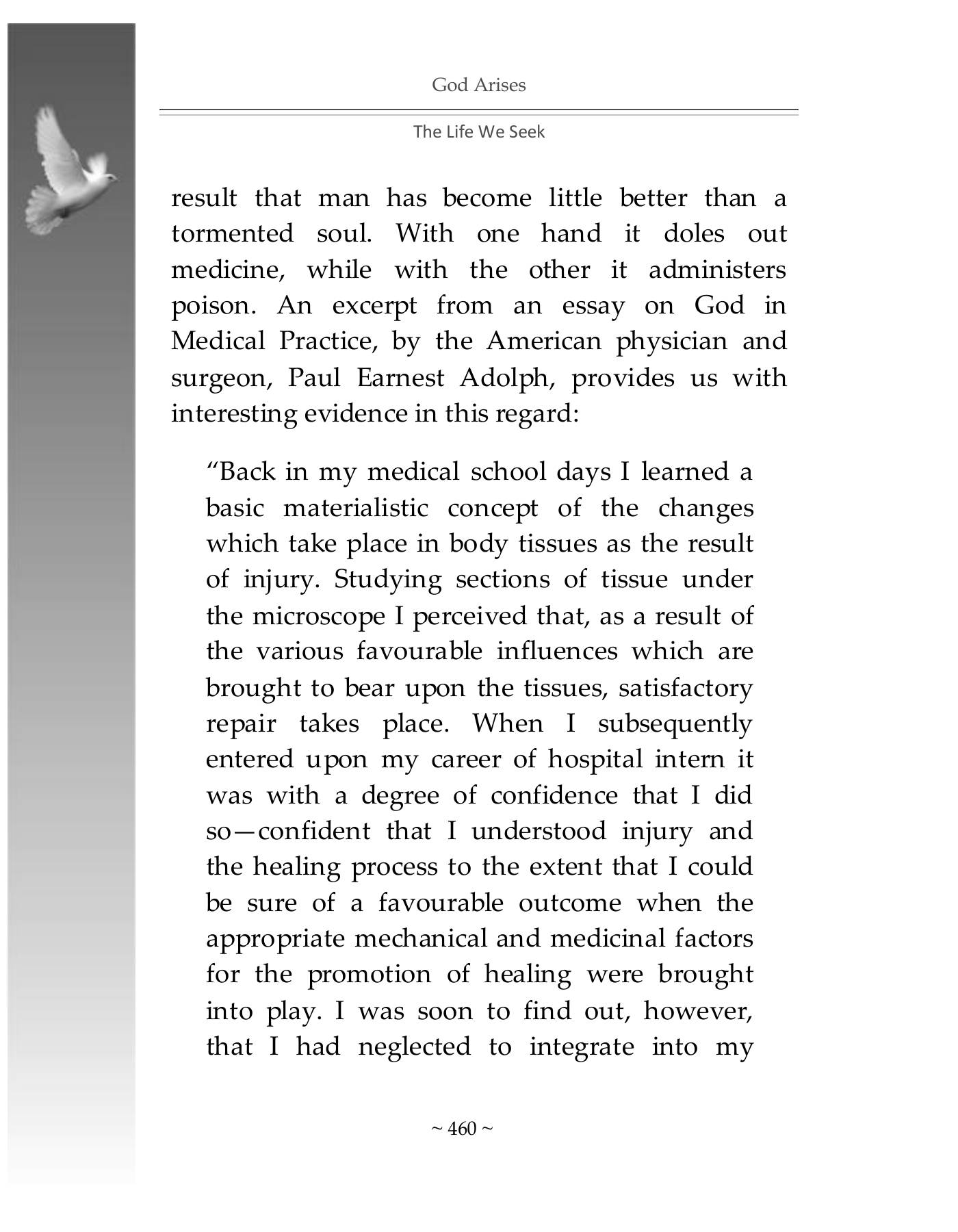 The printed page