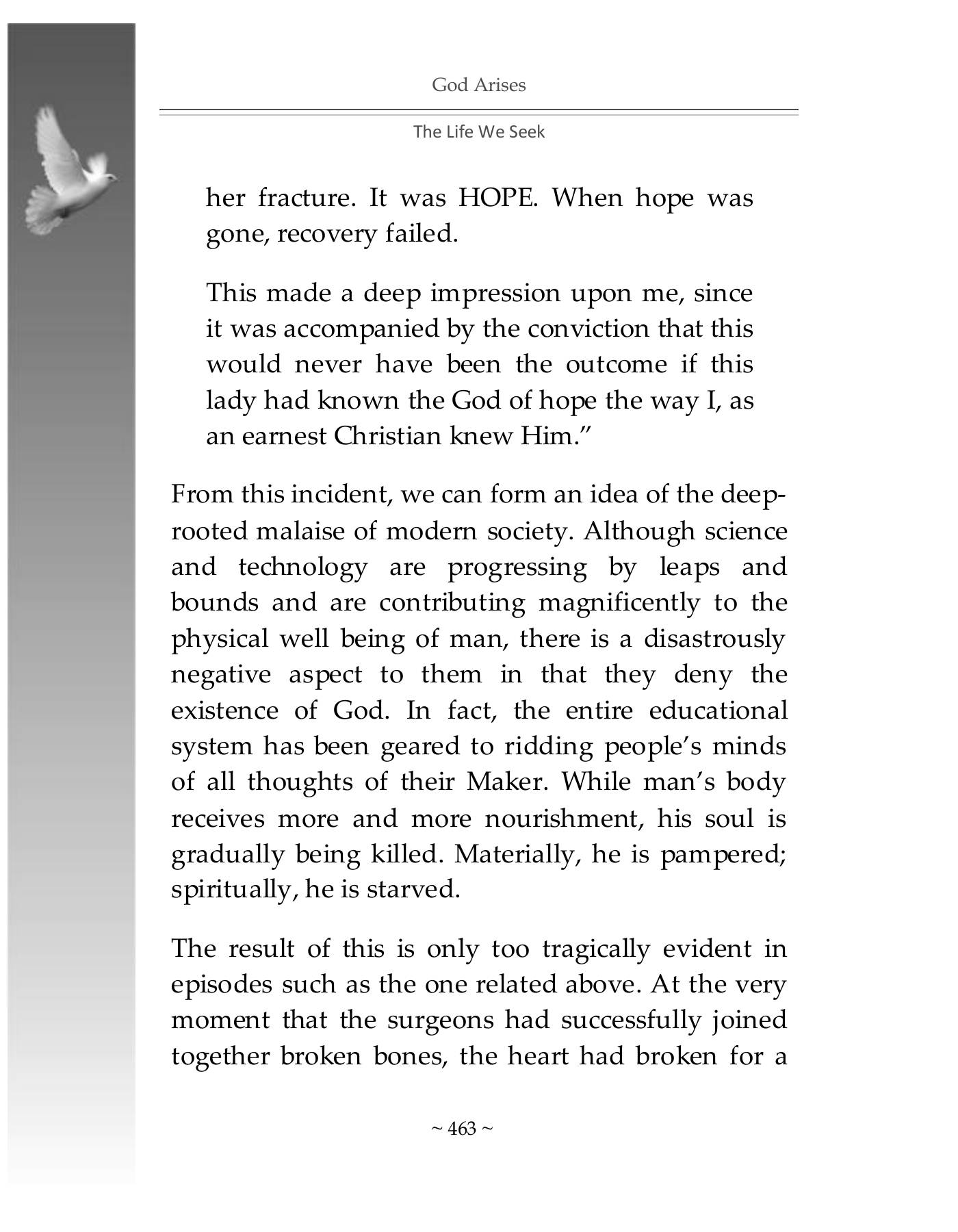 The printed page