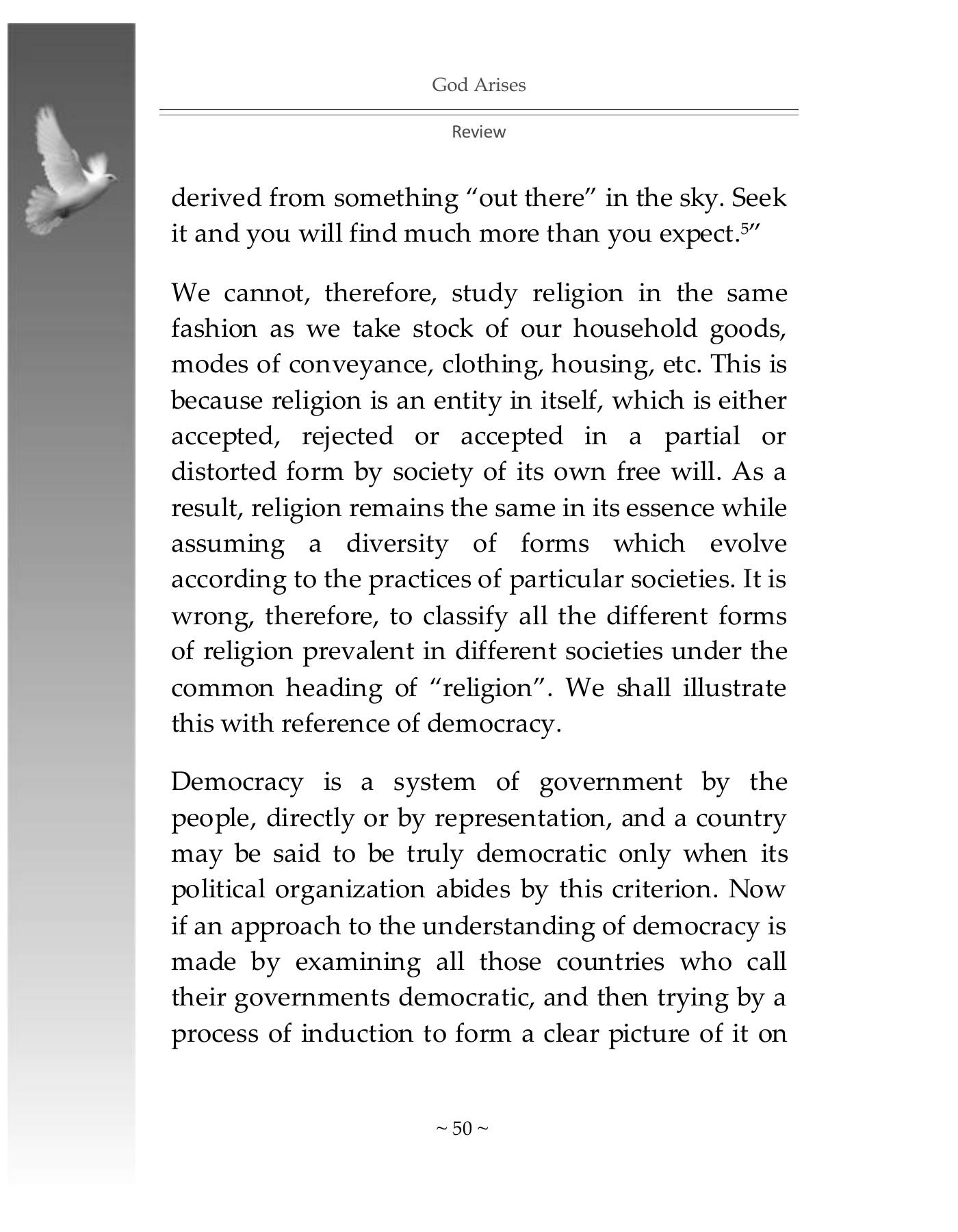 The printed page