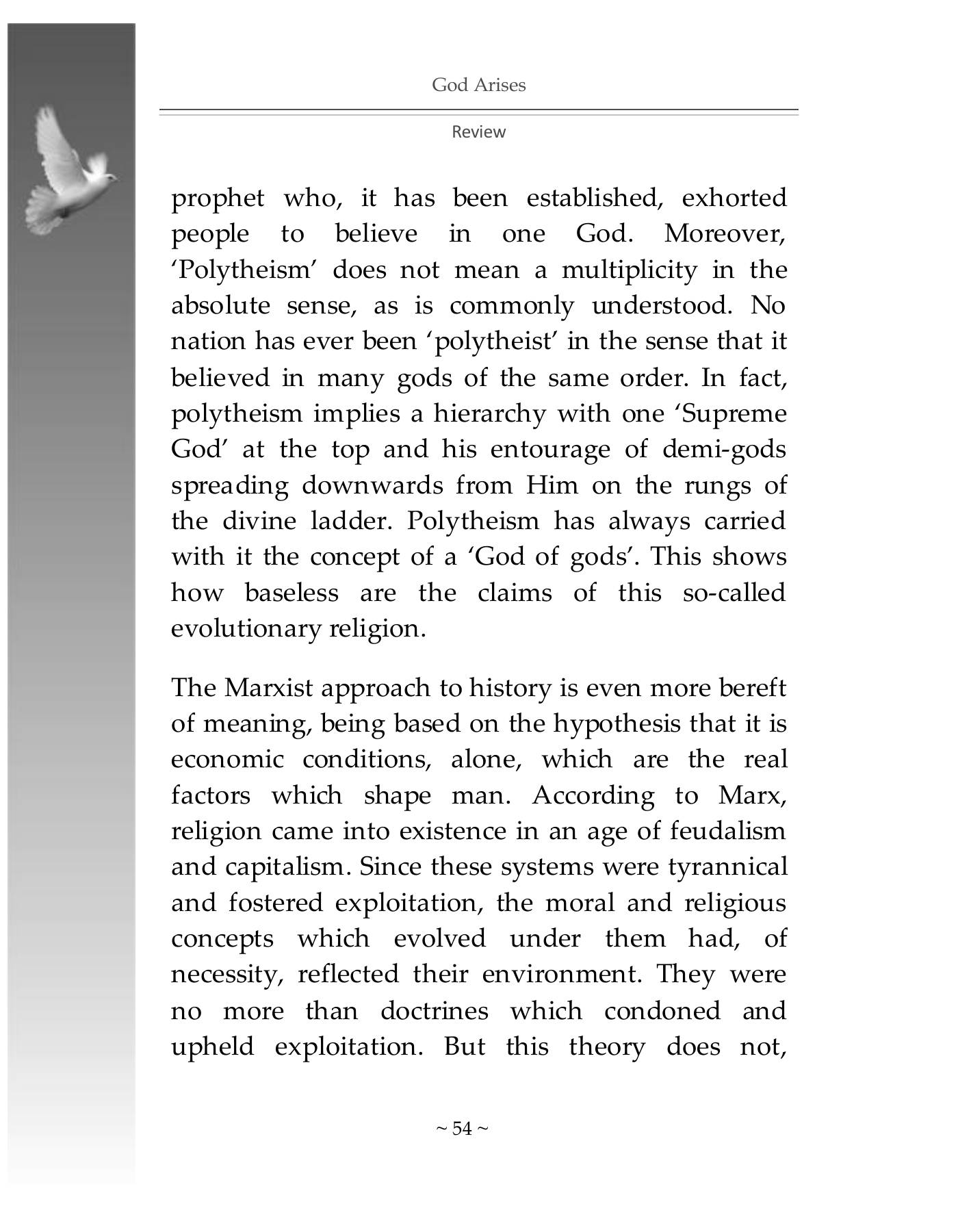 The printed page