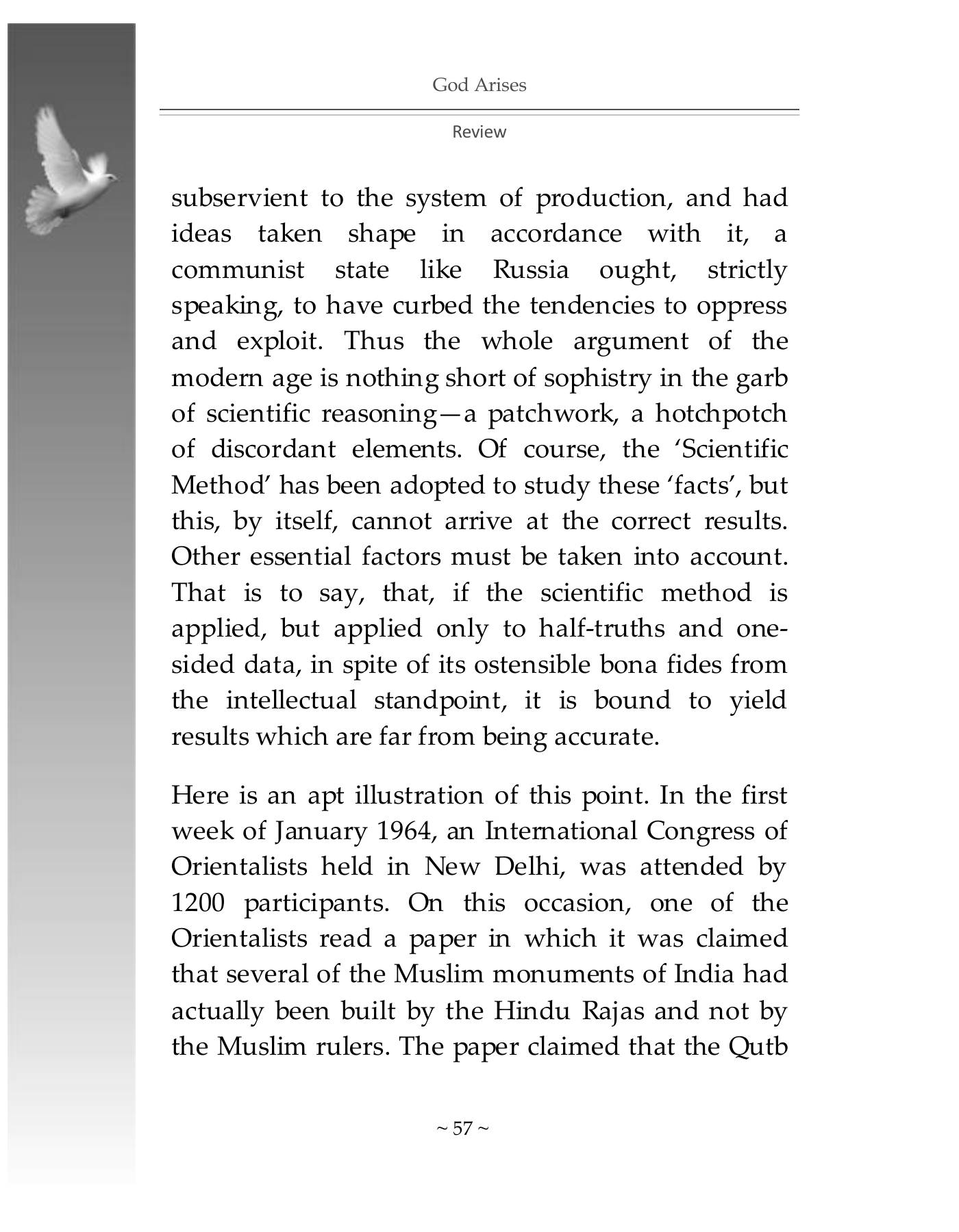 The printed page