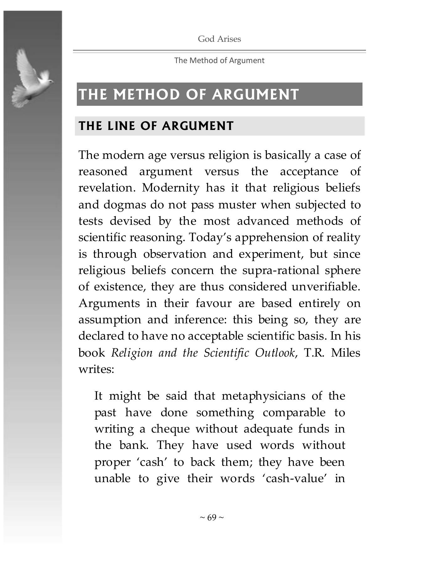 The printed page