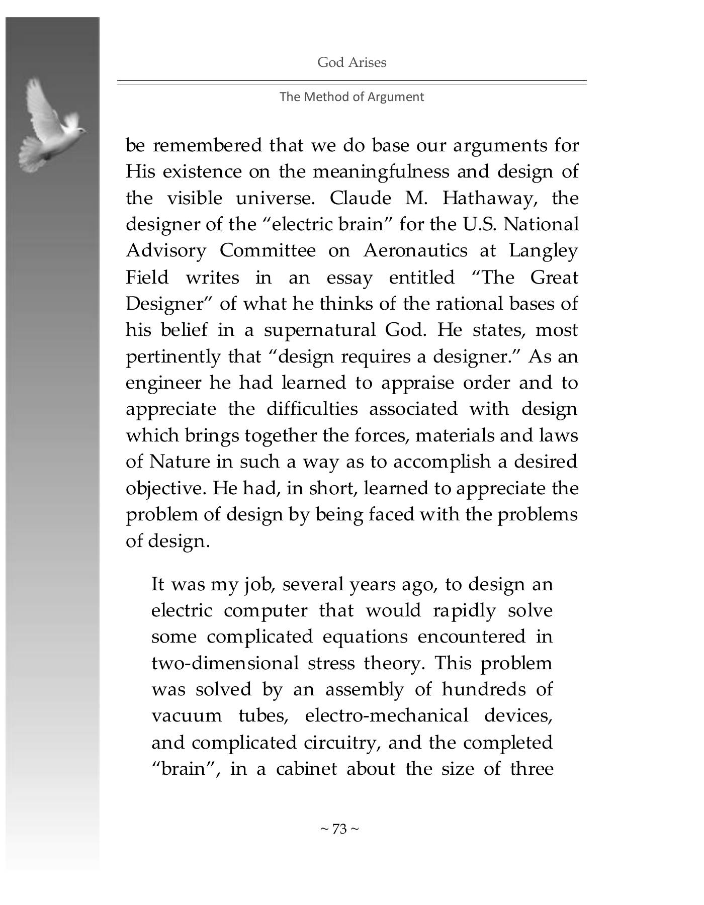 The printed page