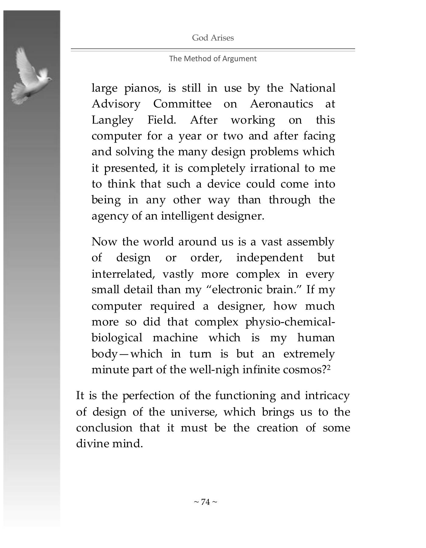 The printed page