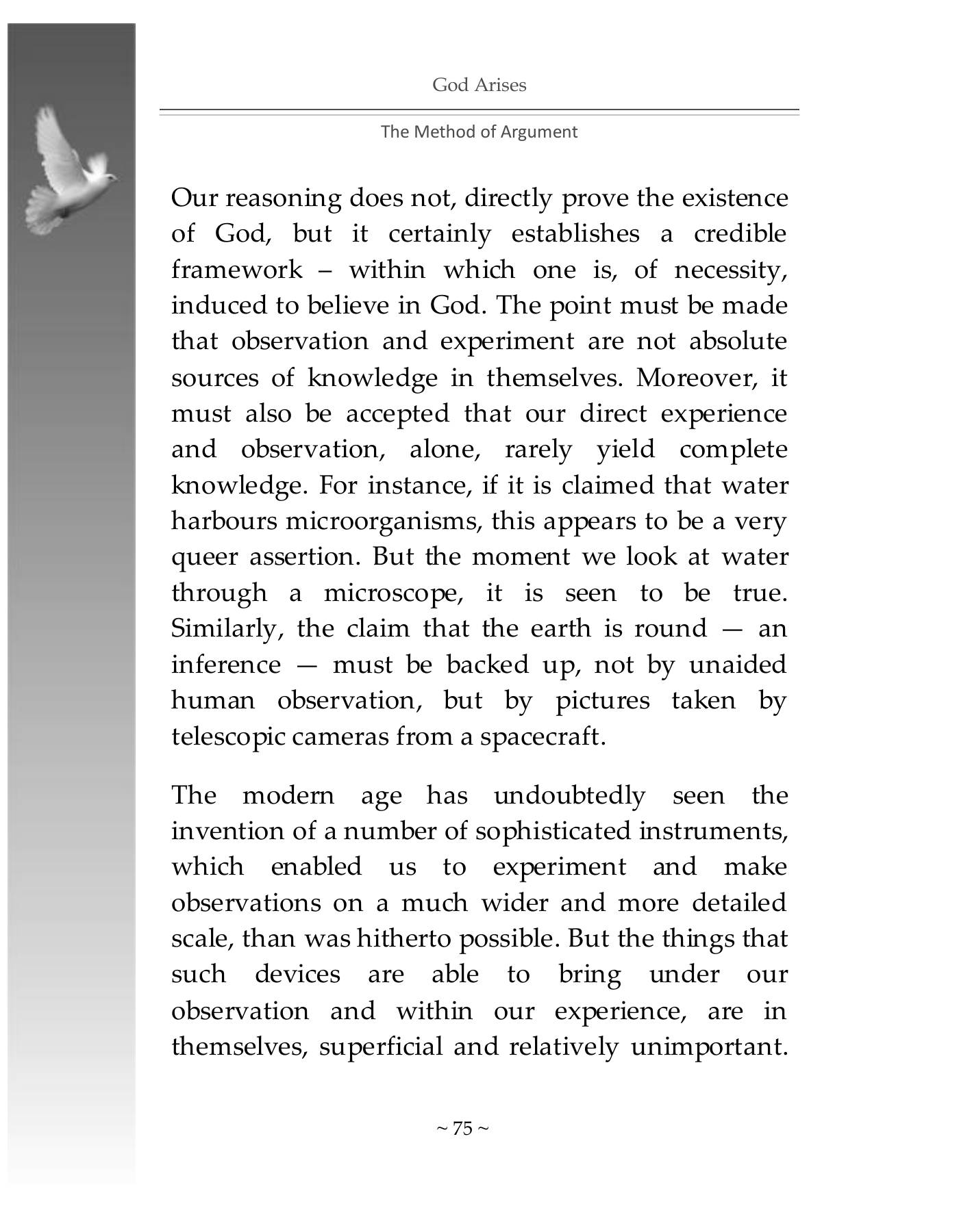 The printed page