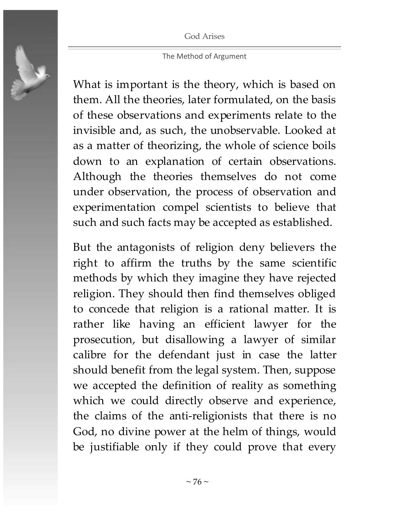 The printed page