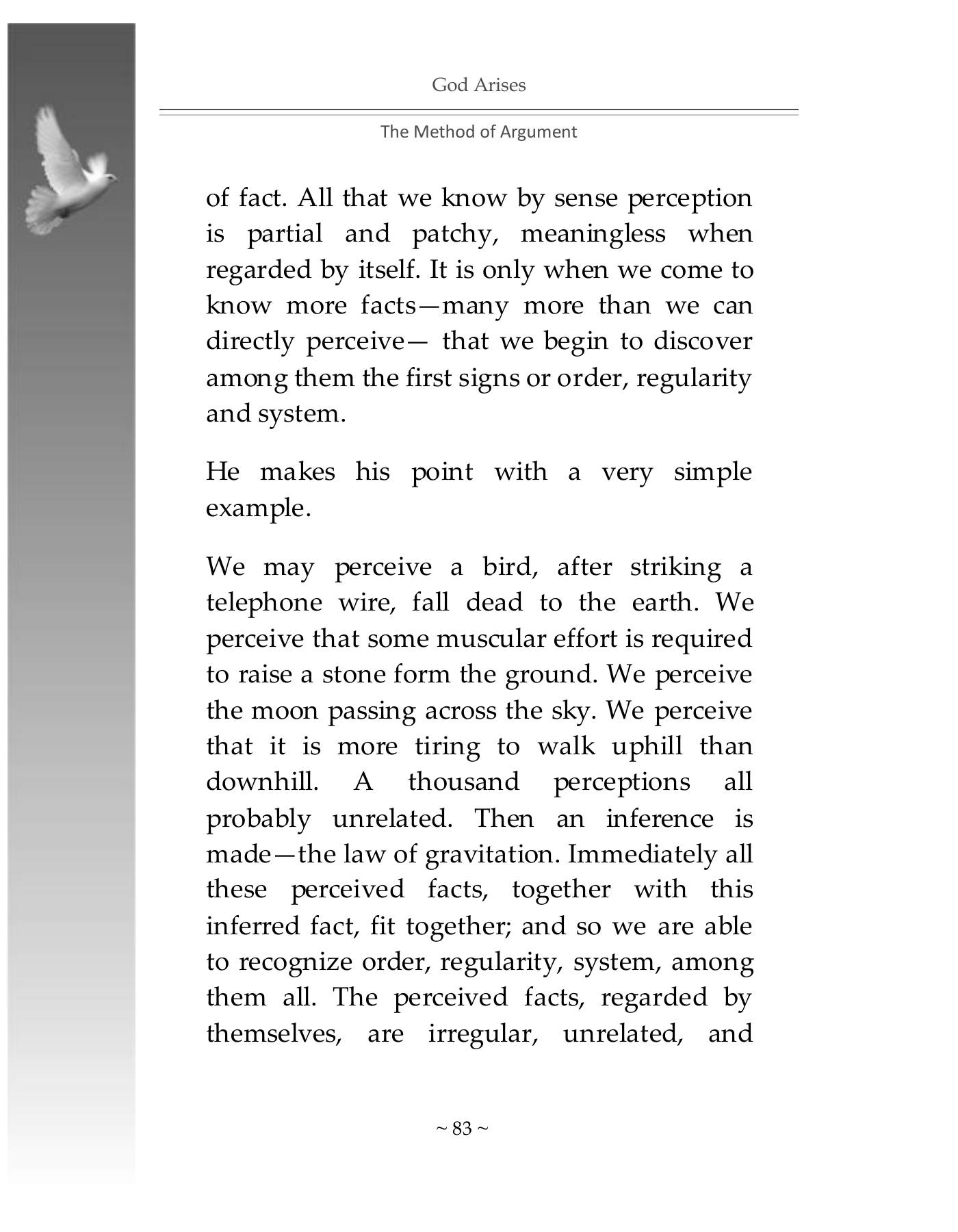 The printed page
