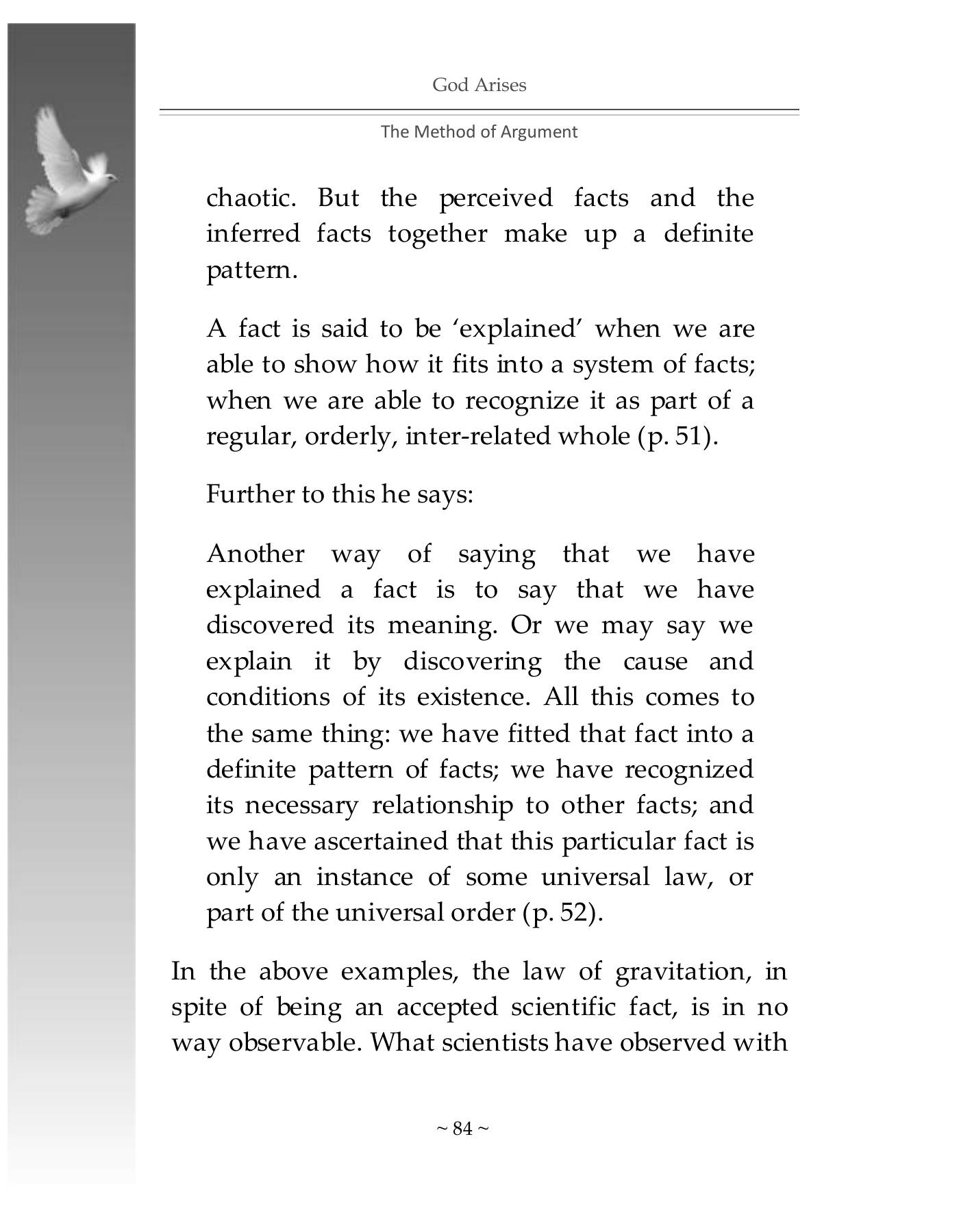 The printed page
