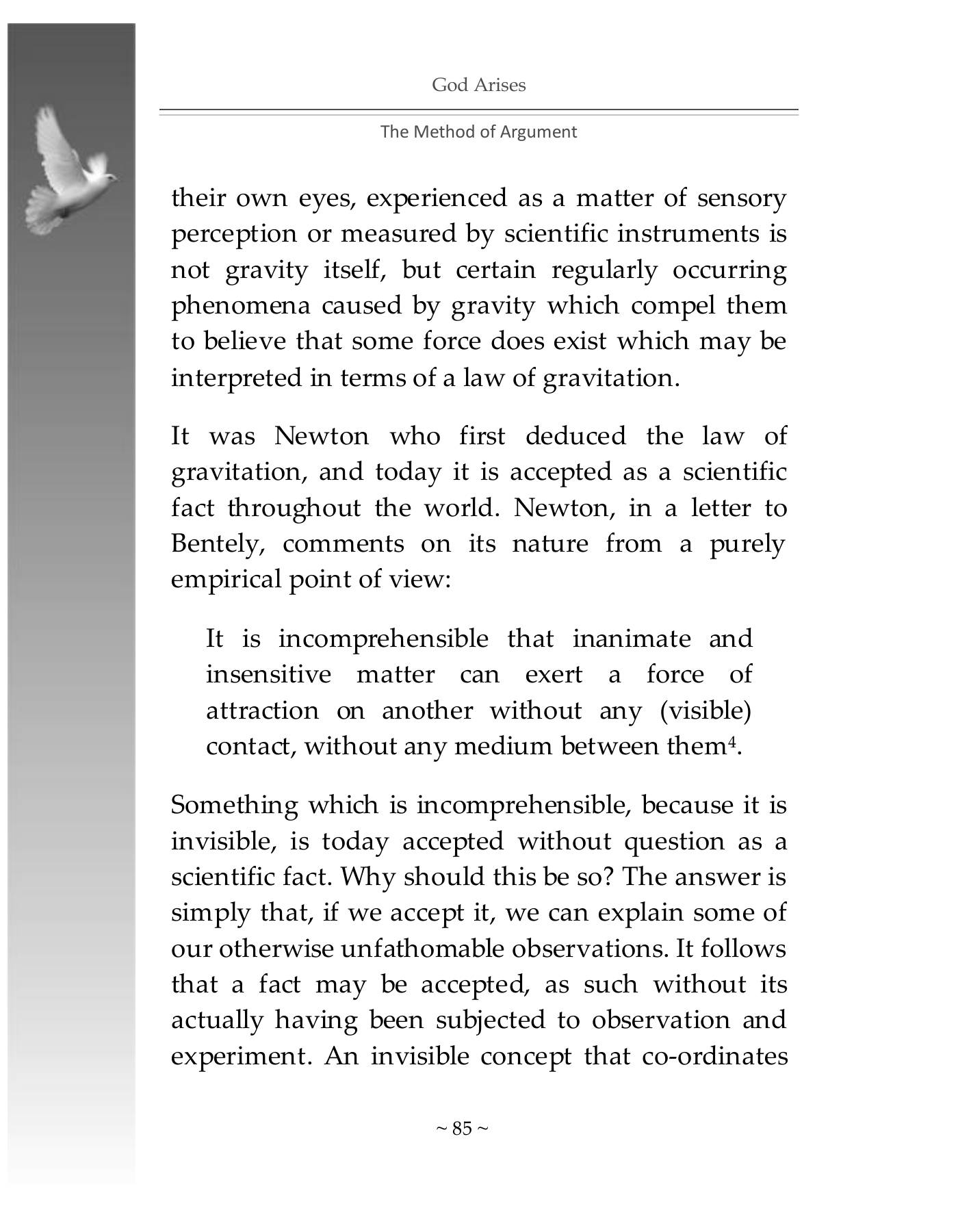 The printed page