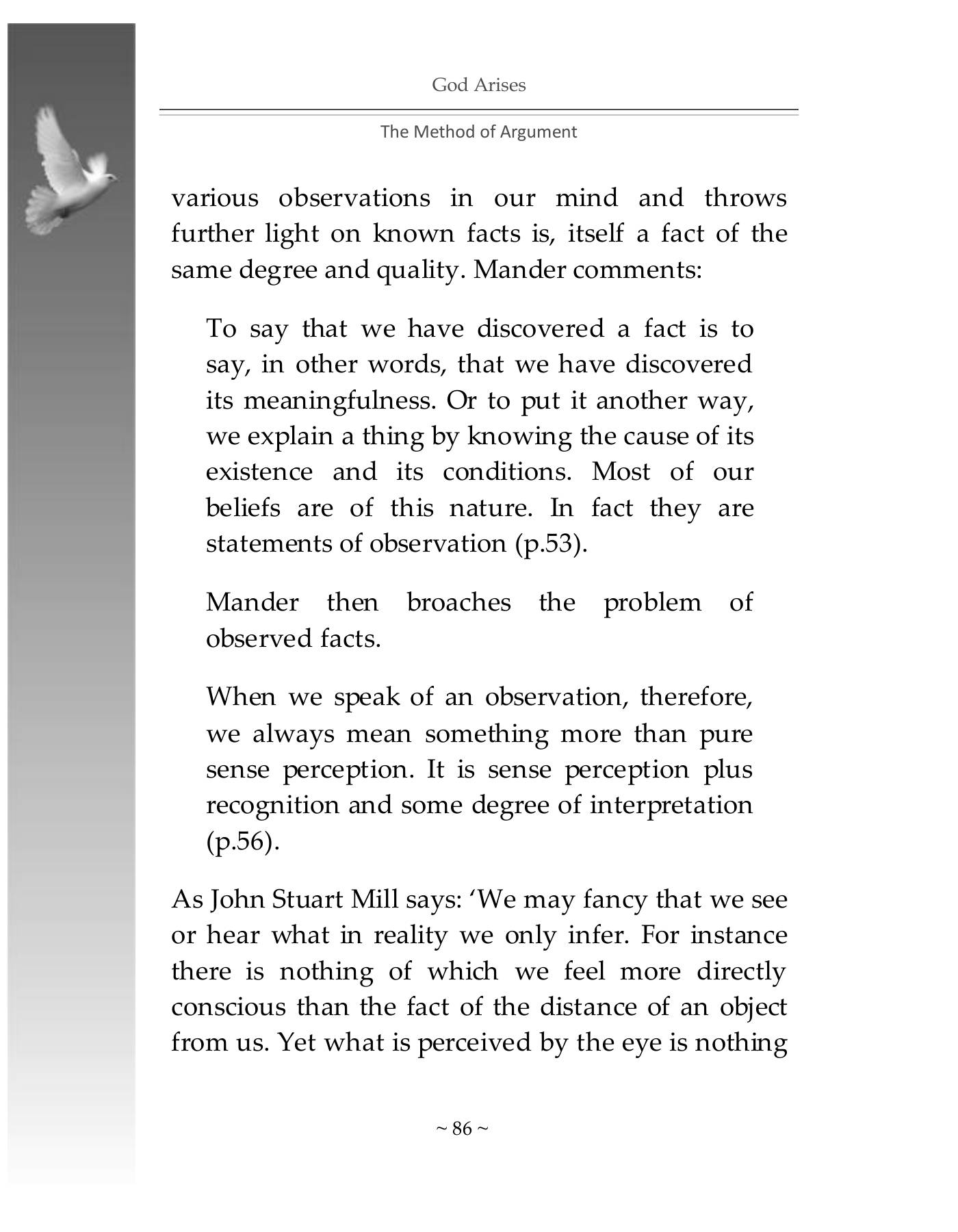 The printed page