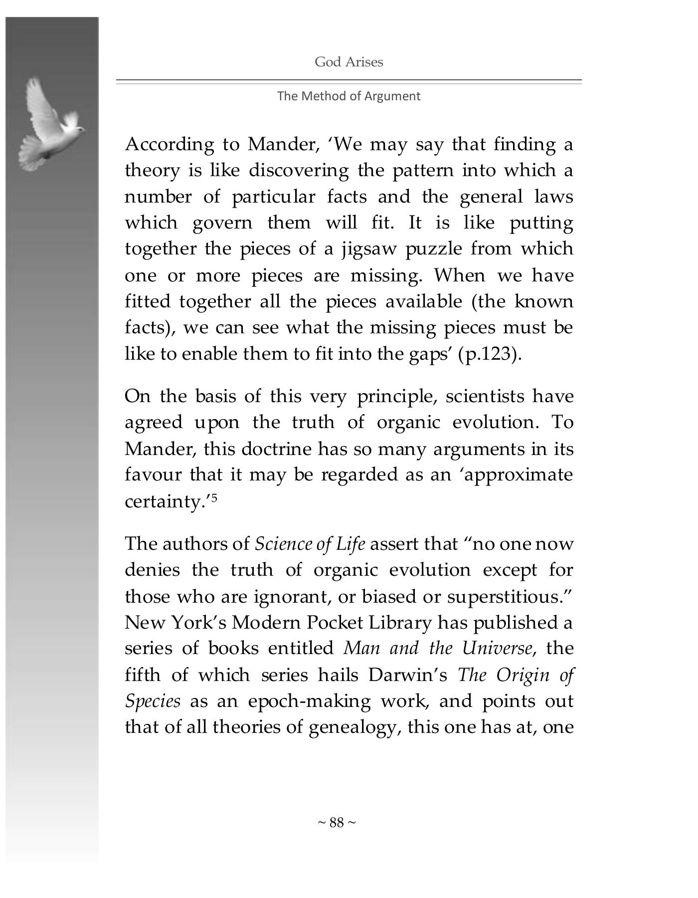 The printed page