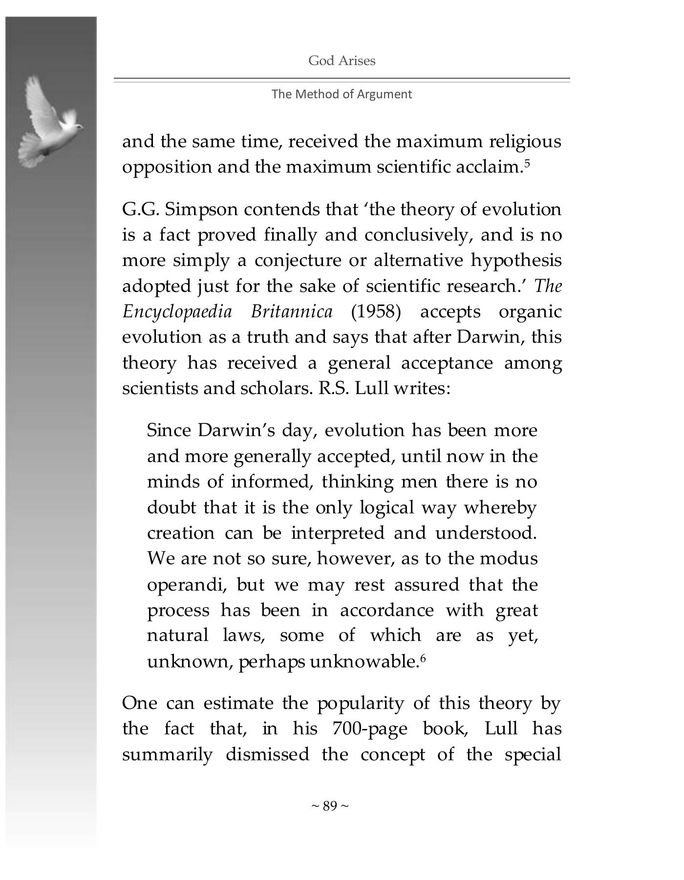 The printed page