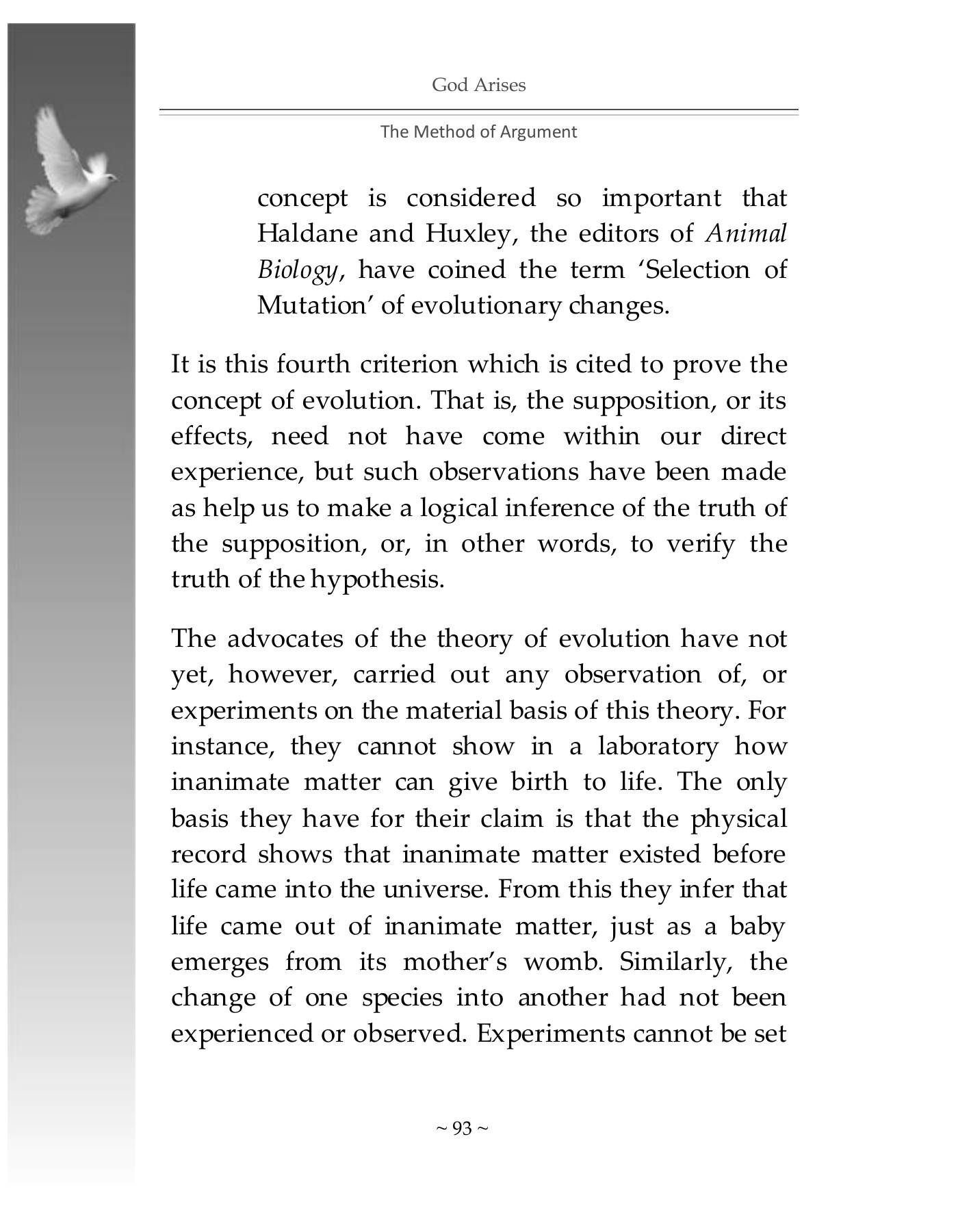 The printed page
